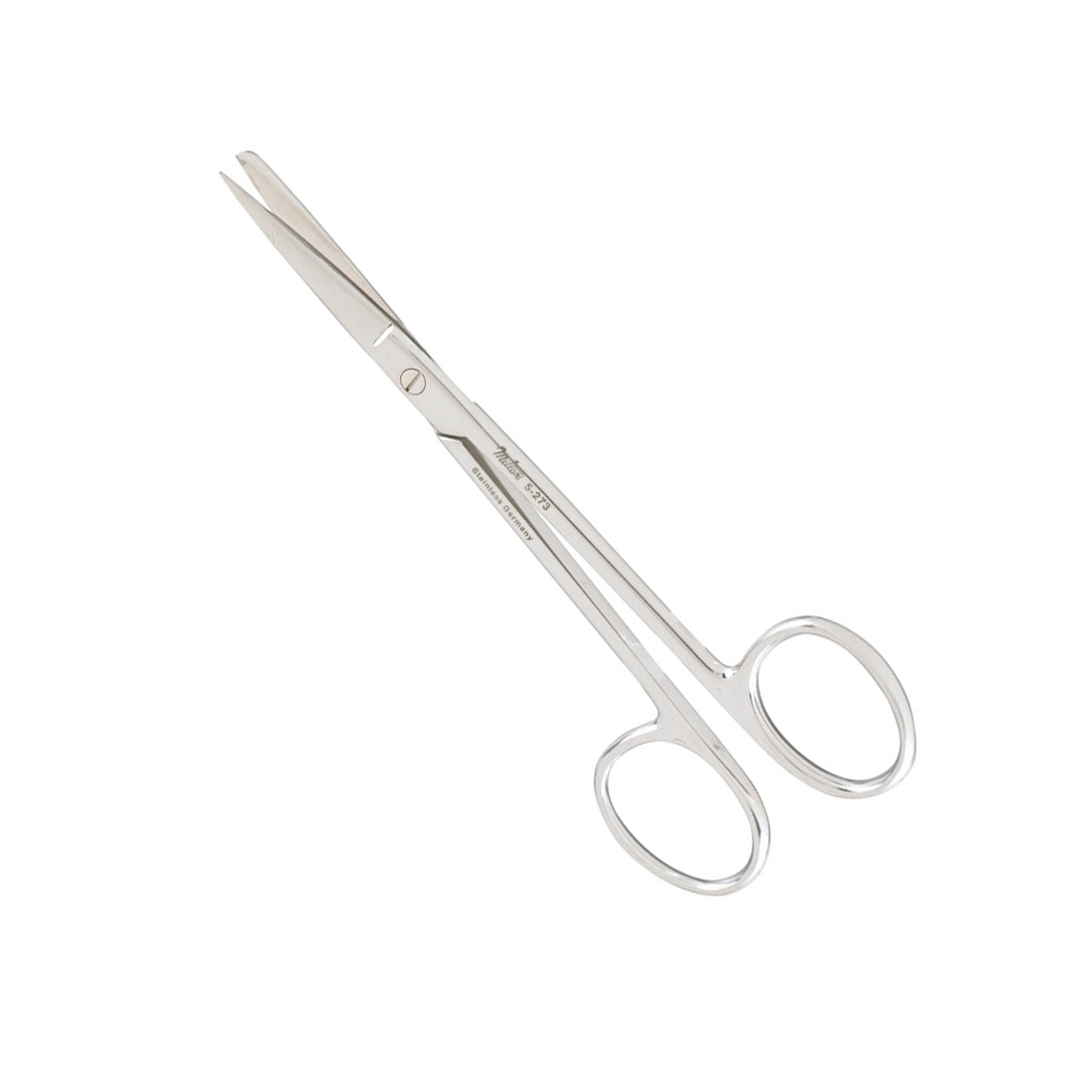 Wagner Plastic Surgery Scissors, Straight, Sharp-Blunt Points, Serrated Blade