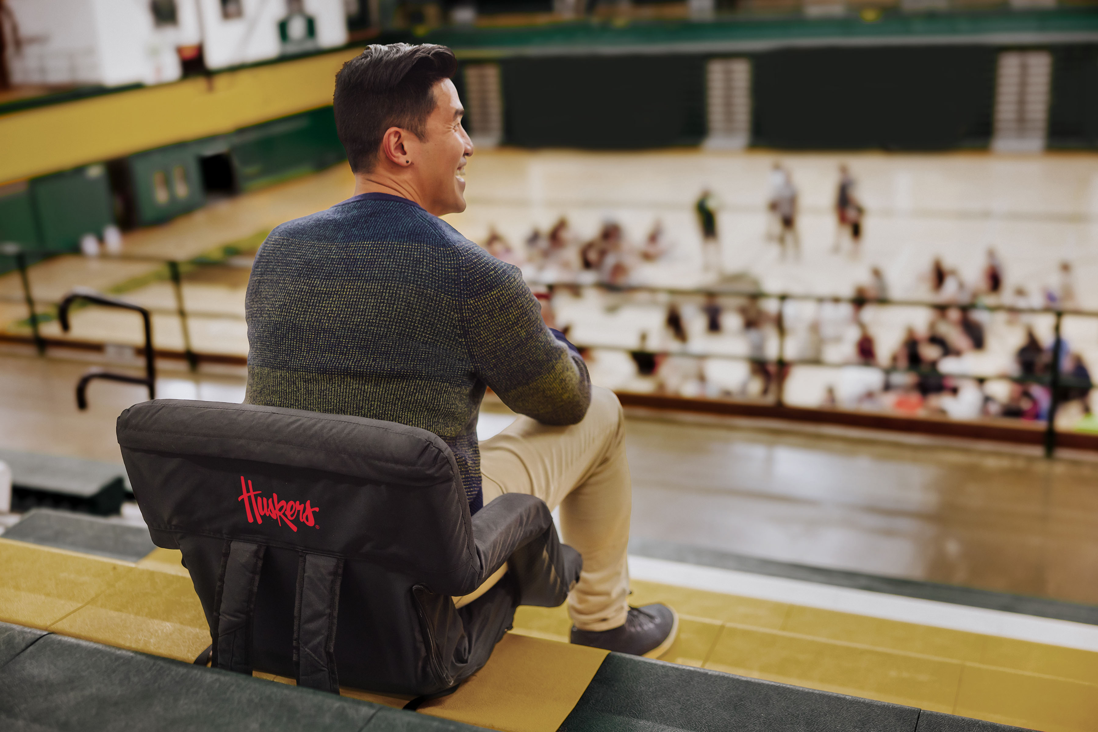 Nebraska Cornhuskers - Ventura Portable Reclining Stadium Seat