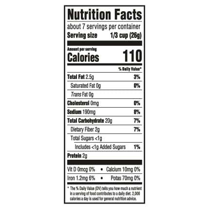Nutrition Facts