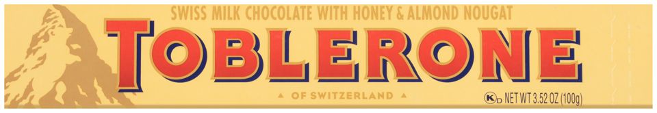 TOBLERONE Swiss Milk Chocolate, 100 g