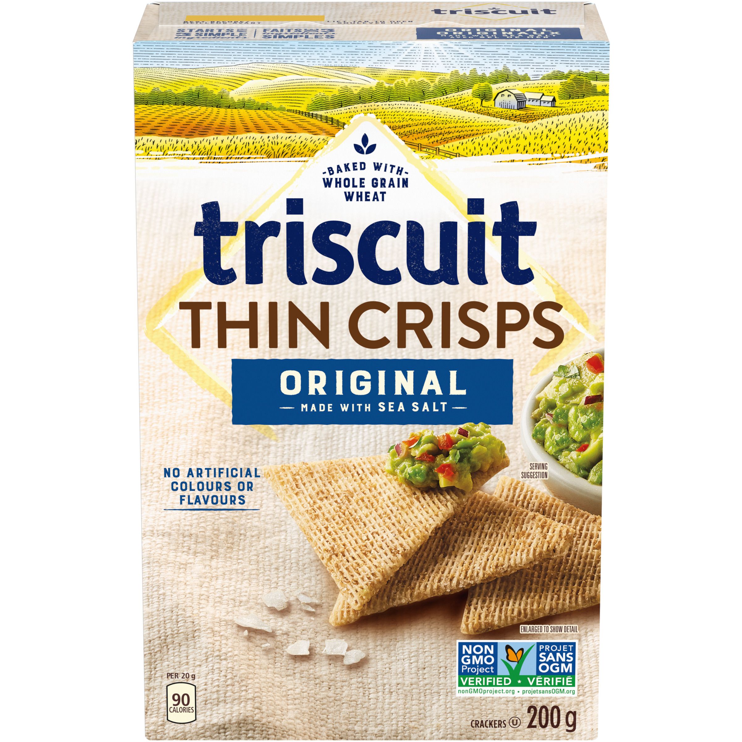 TRISCUIT Thin Crisps Original Crackers 200g