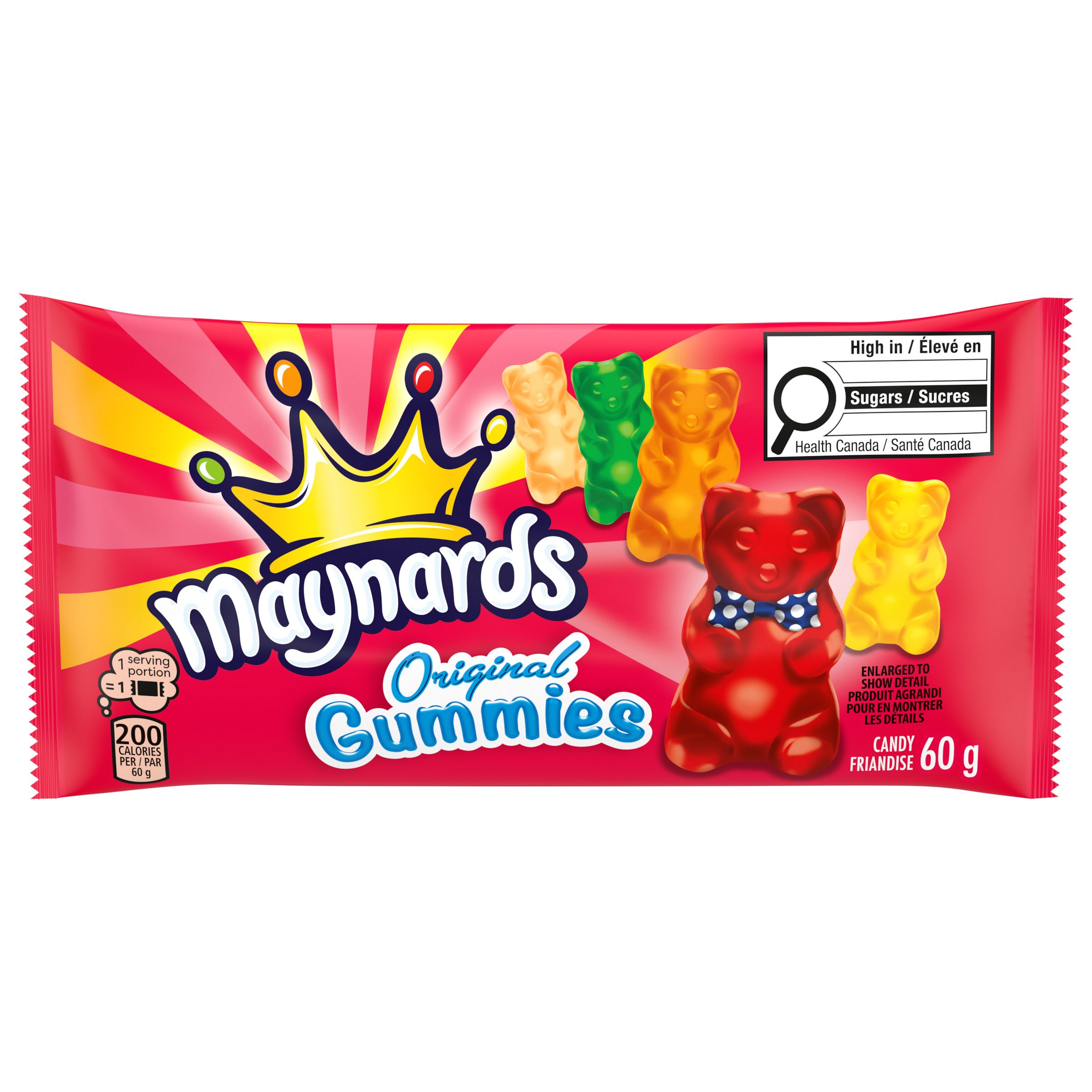Maynards Original Gummies Assorted Soft Candy 60 G-1