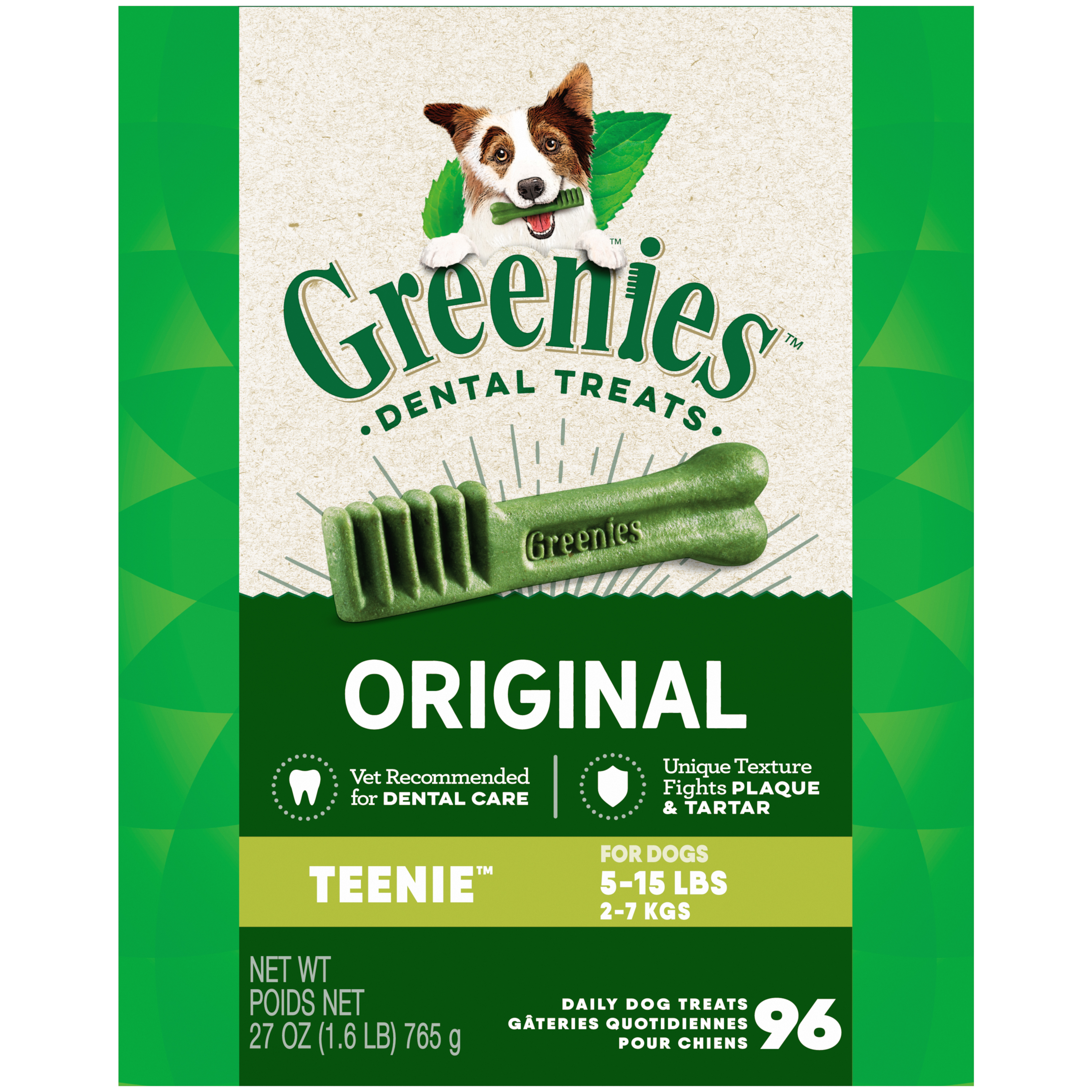 27 oz. Greenies Teenie Tub Treat Pk - Health/First Aid