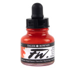 DALER-ROWNEY FW ACRYLIC INK FLAME RED 29.5ML