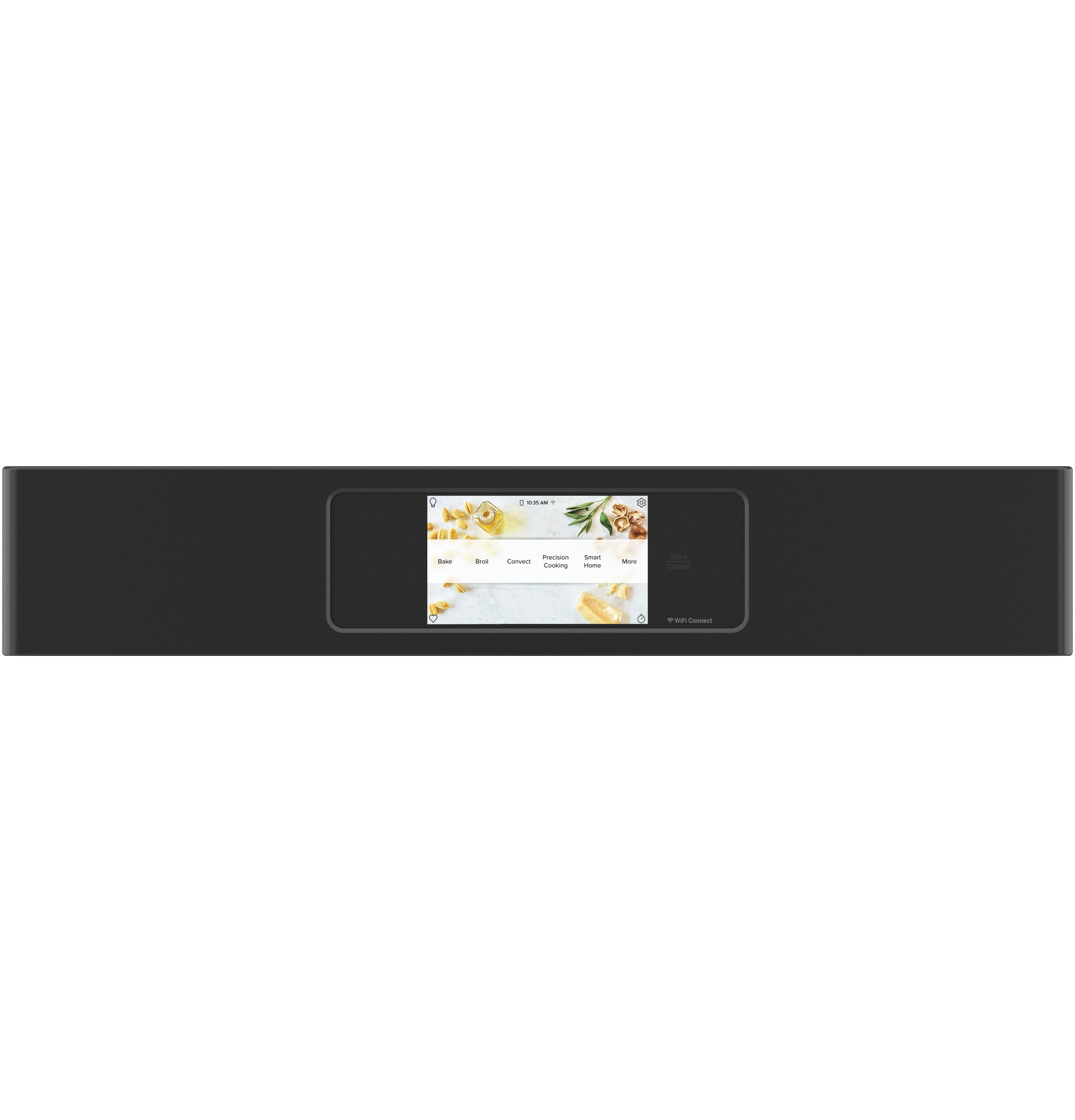 30" Width Dbl Elec French-Dr Slf & Stm Cln Conv (Both) 7" Full-Clr Tch LCD Scrn 4x Roller Rck, Meat Prb Prec Ckg, Hot-Air Fry — Connectable via built-in WiFi — Est Drop Date = JUN-26 view 4