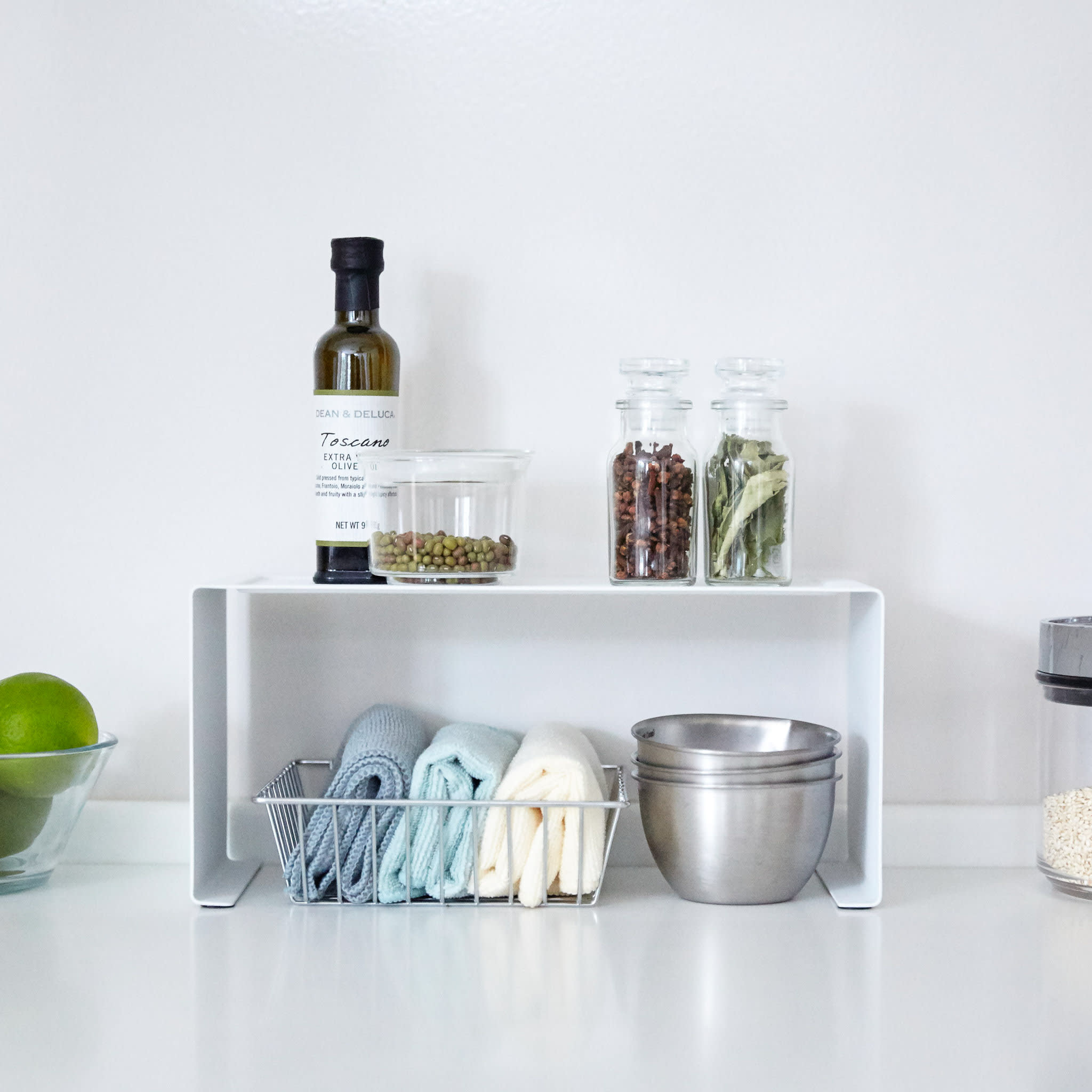 Slim Stackable Kitchen Rack : Versatile Use