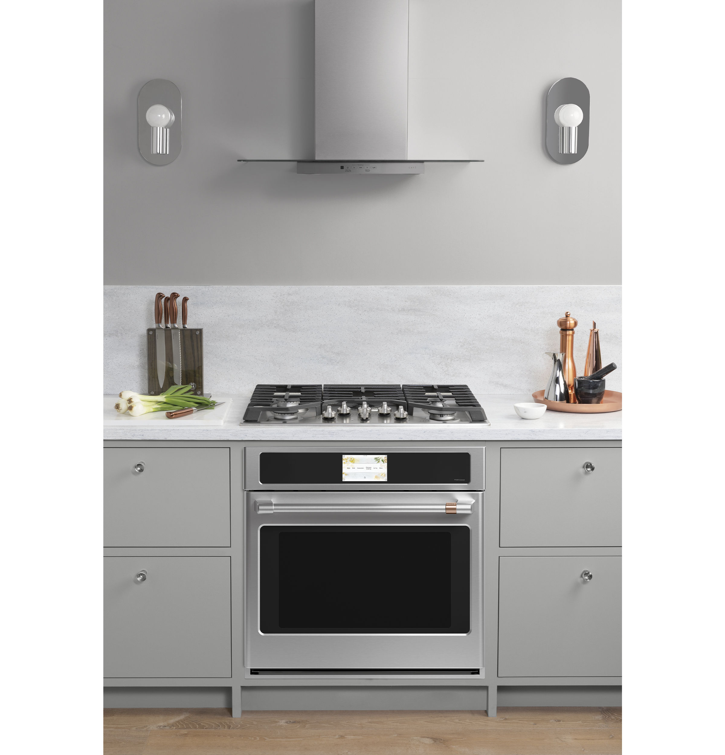 30" Chimney Hood — 350 CFM — Halogen Lighting — Convertible — Not Connectable view 6