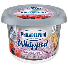 Philadelphia Whipped Mixed Berry Cream Cheese
