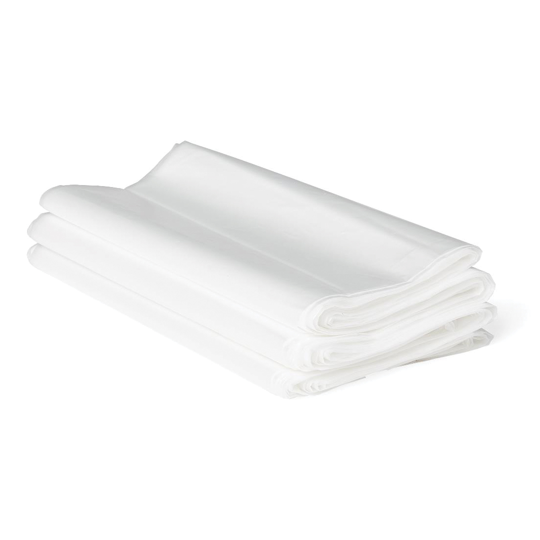Low Density Clear Trash Can Liners, 7-10 Gallon - 500/Case