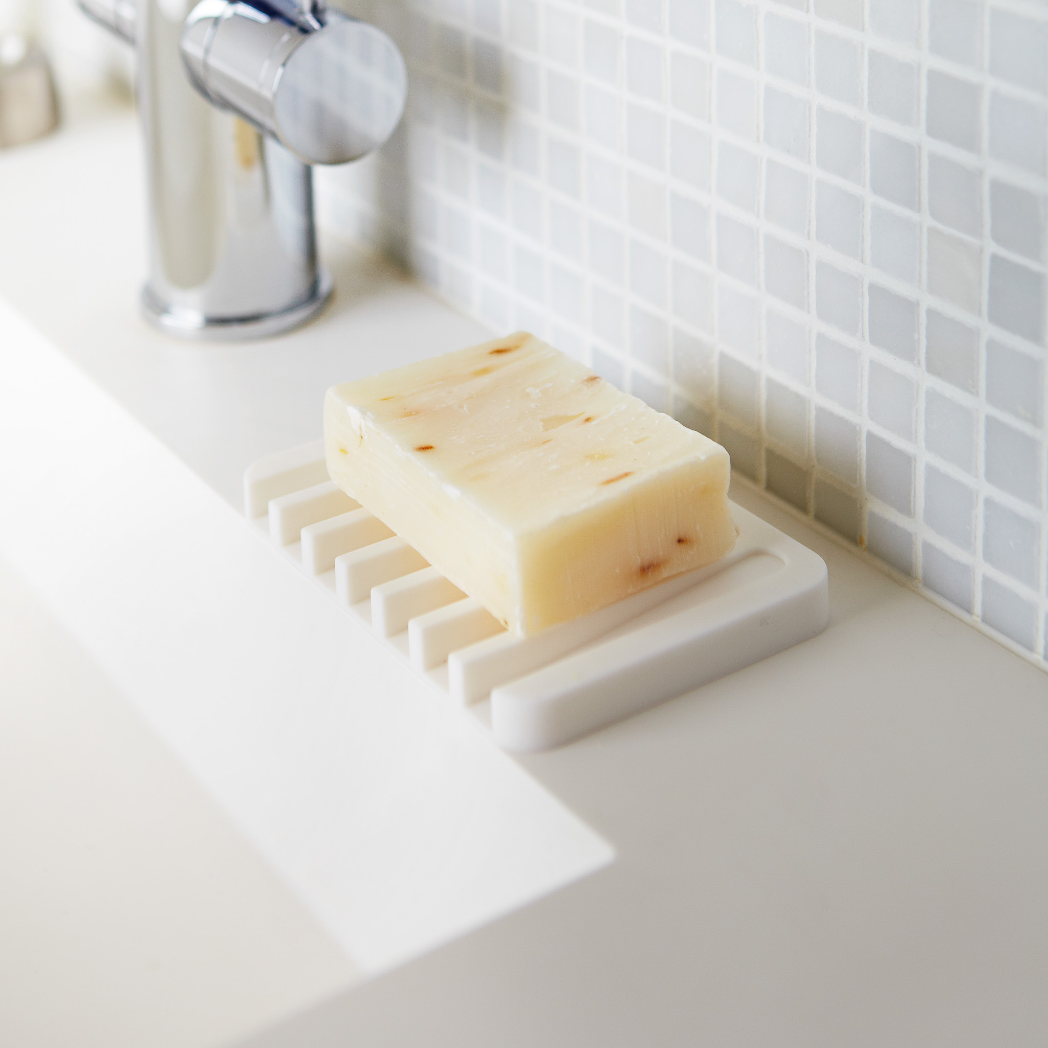 Silicone Soap Tray : Practical & Compact