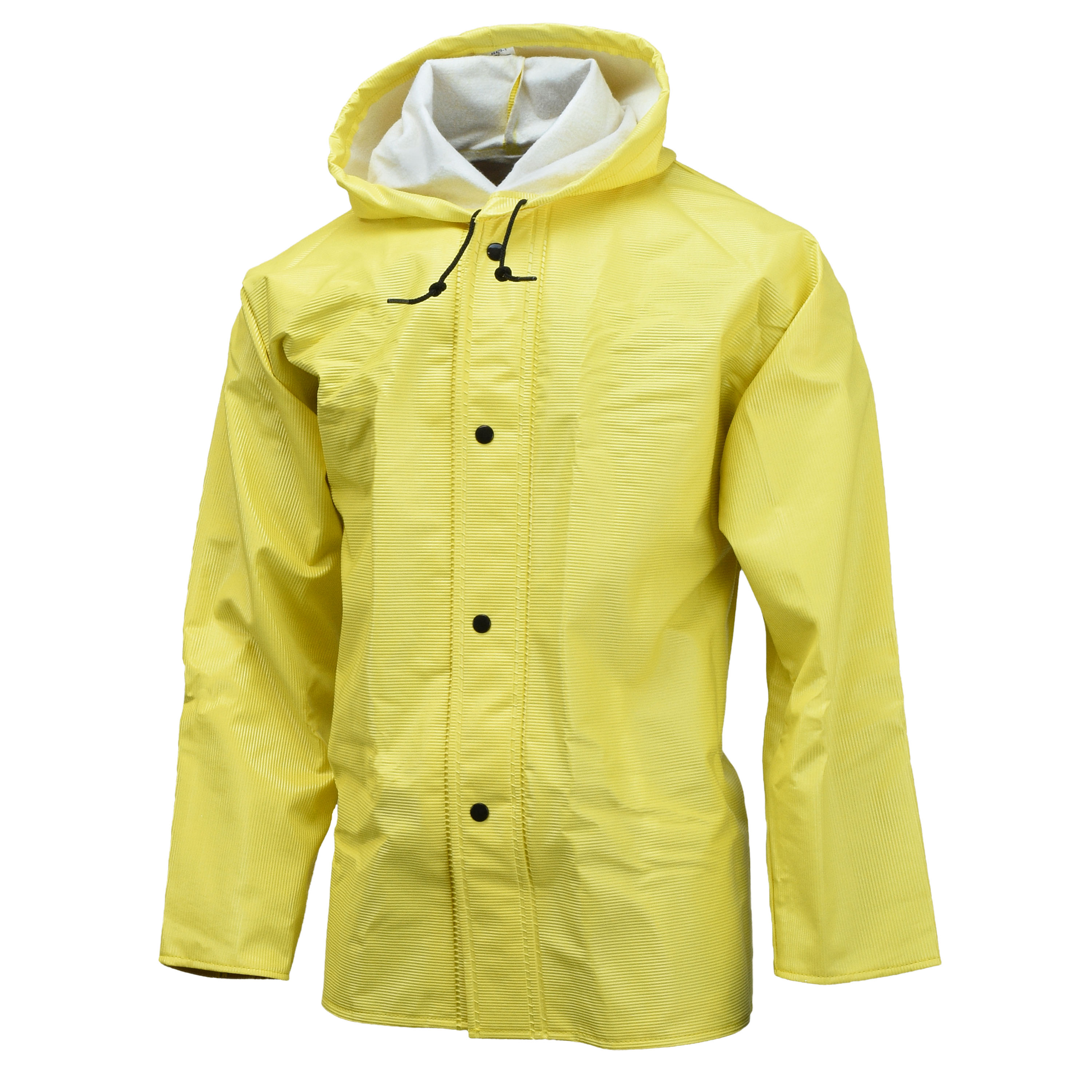 56AJ Dura Quilt Jacket with Hood - Safety Yellow - Size 2X