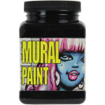  MURAL PAINT PINT BLACKTOP BLACK