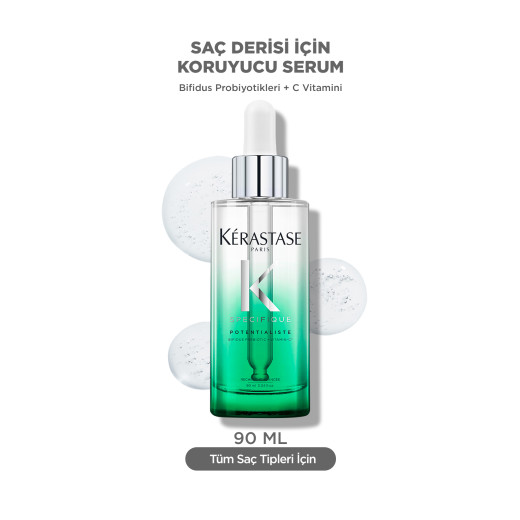 potentialiste saç derisini koruyucu prebiyotik ve c vitamini içerikli serum