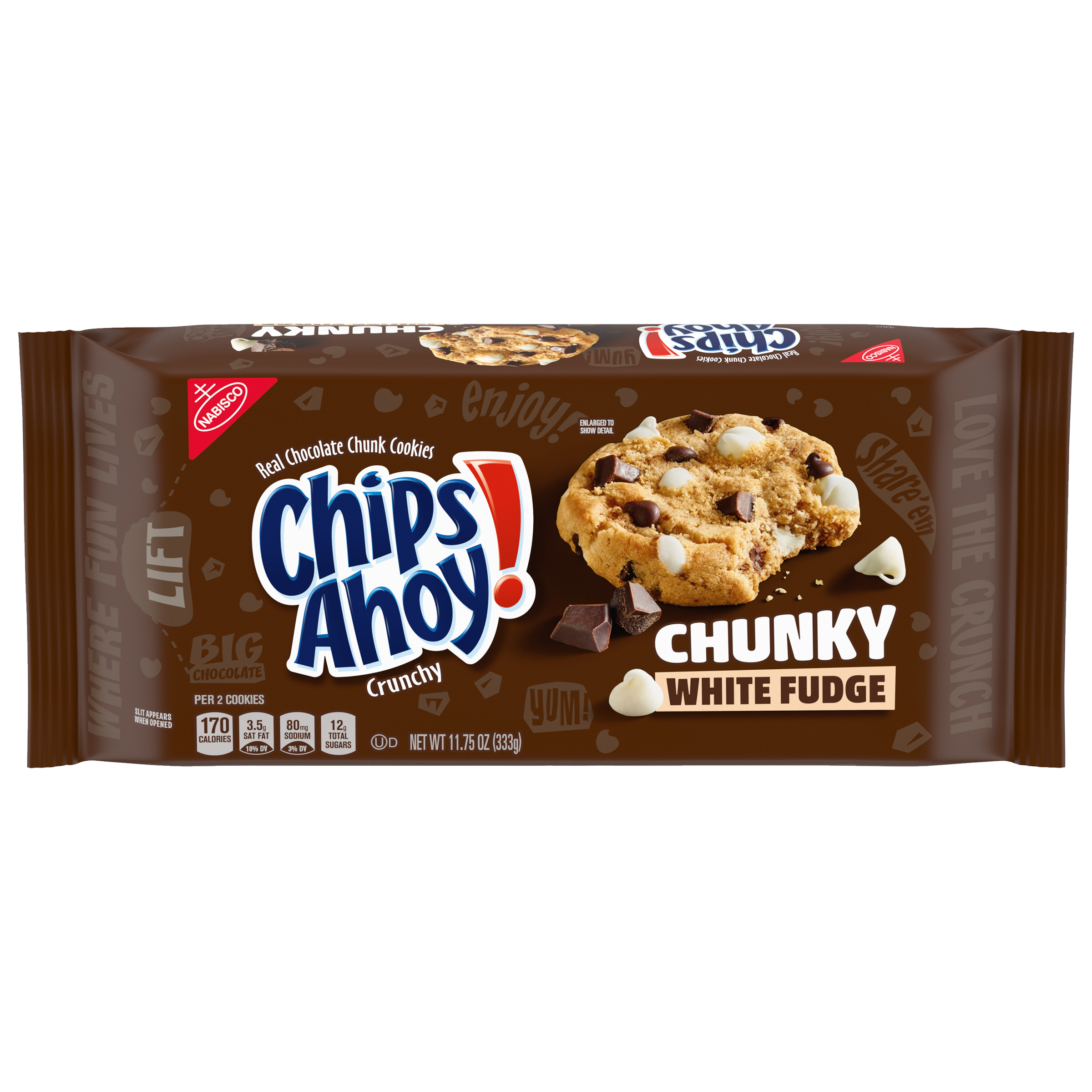 CHIPS AHOY! Chunky Chunky White Fudge Cookies 11.75 oz