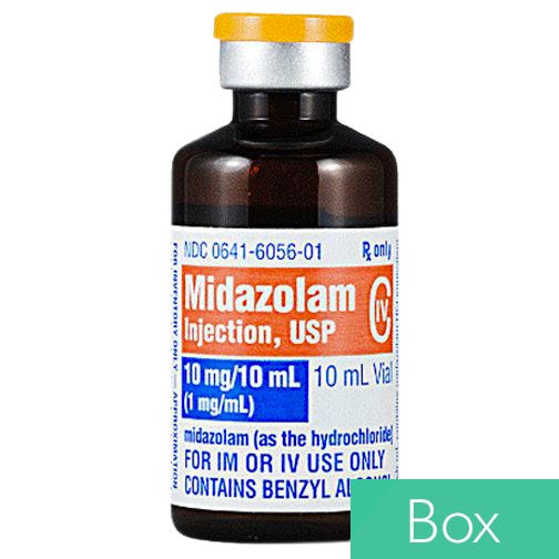 Midazolam 1mg/ml 10ml CIV 10/Box