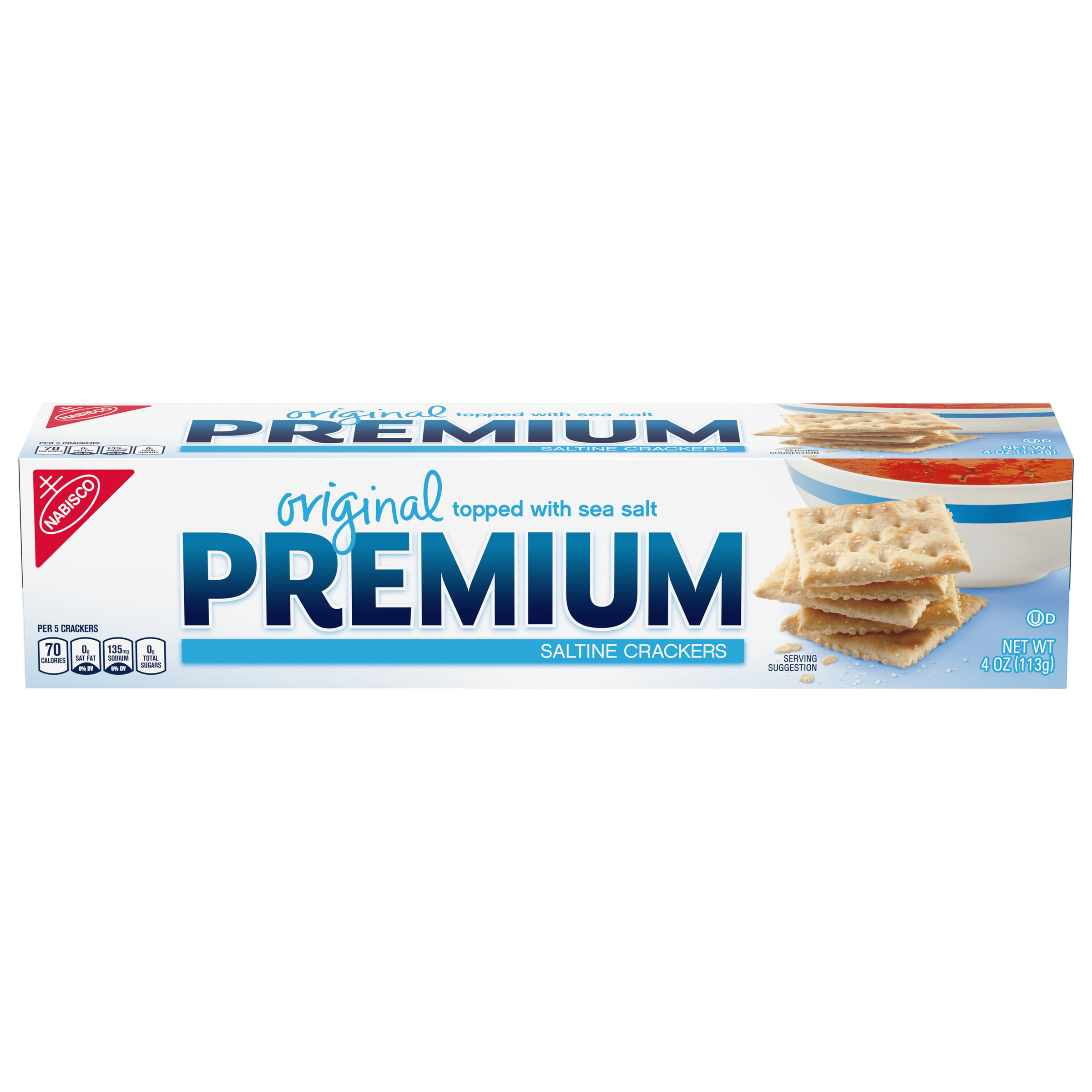 PREMIUM Saltine Crackers Convenience Pack 12/4OZ