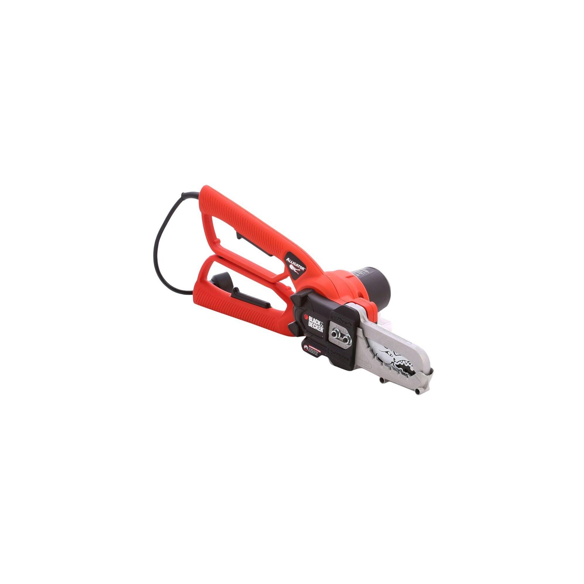 Electric Outdoor Lopper on white background.