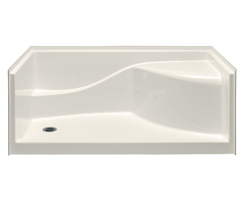 6030span Acrylx Alcove Shower Base In view 2