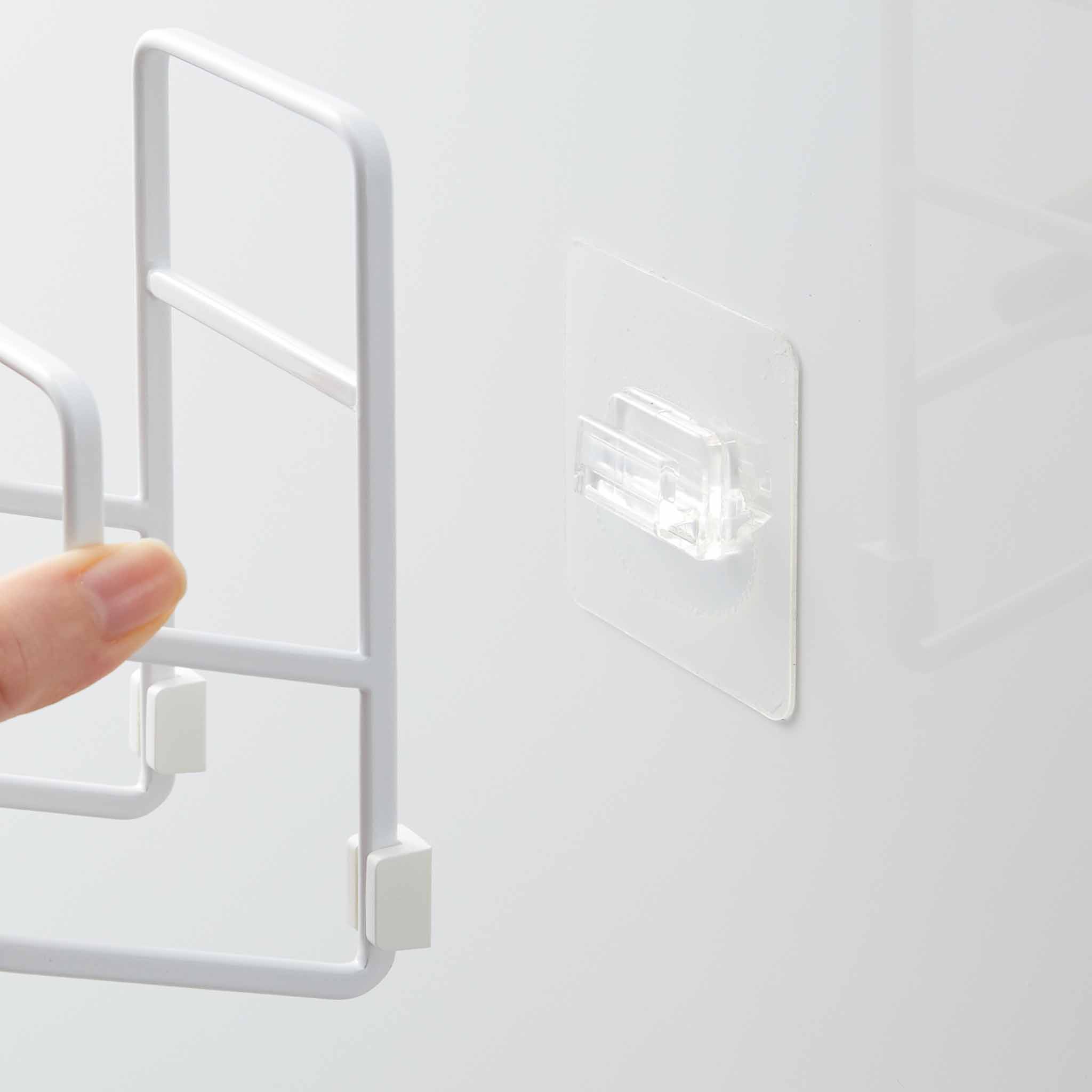 Film Hook Double Sponge Holder : Space for Two