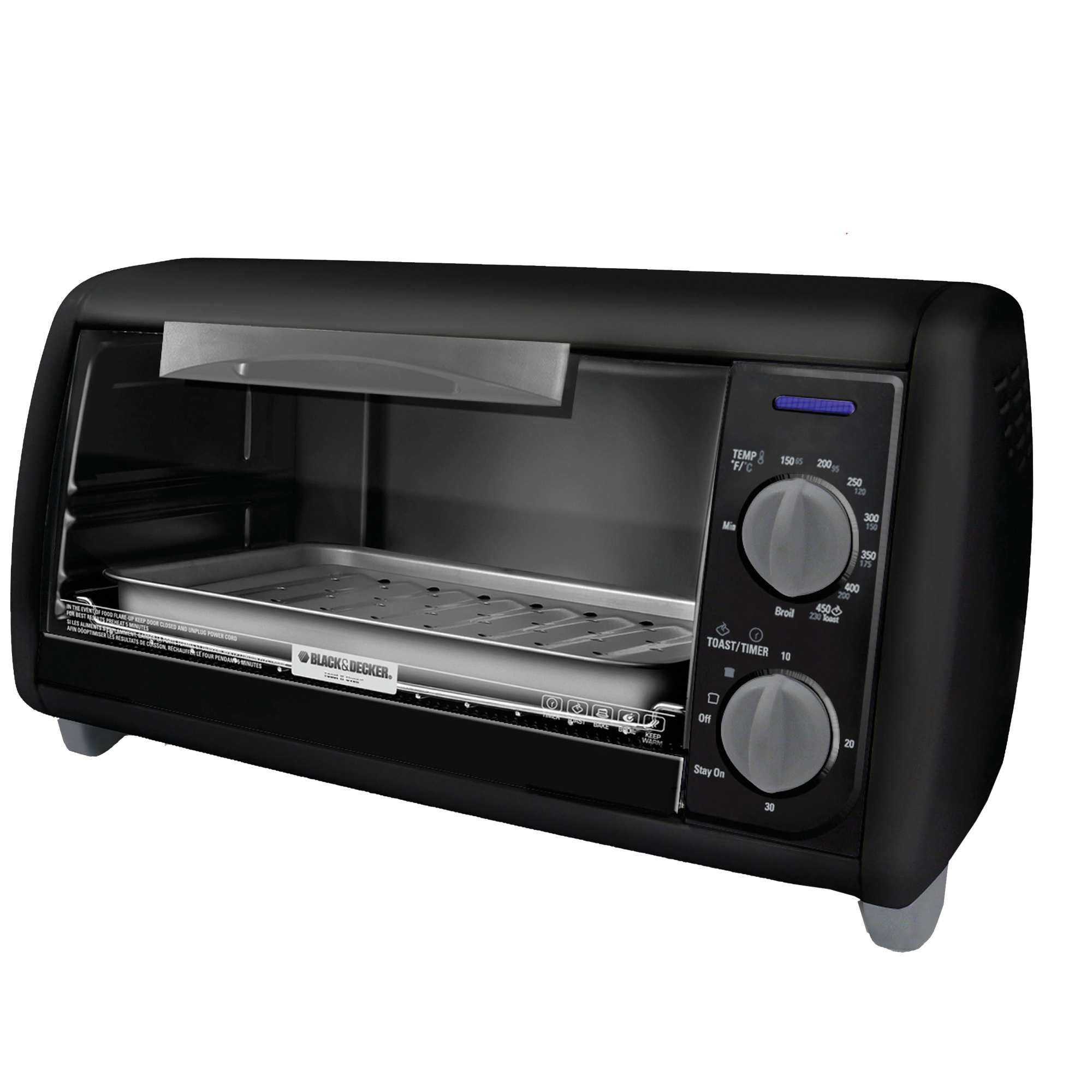 Profile of BLACK+DECKER 4 slice toaster oven