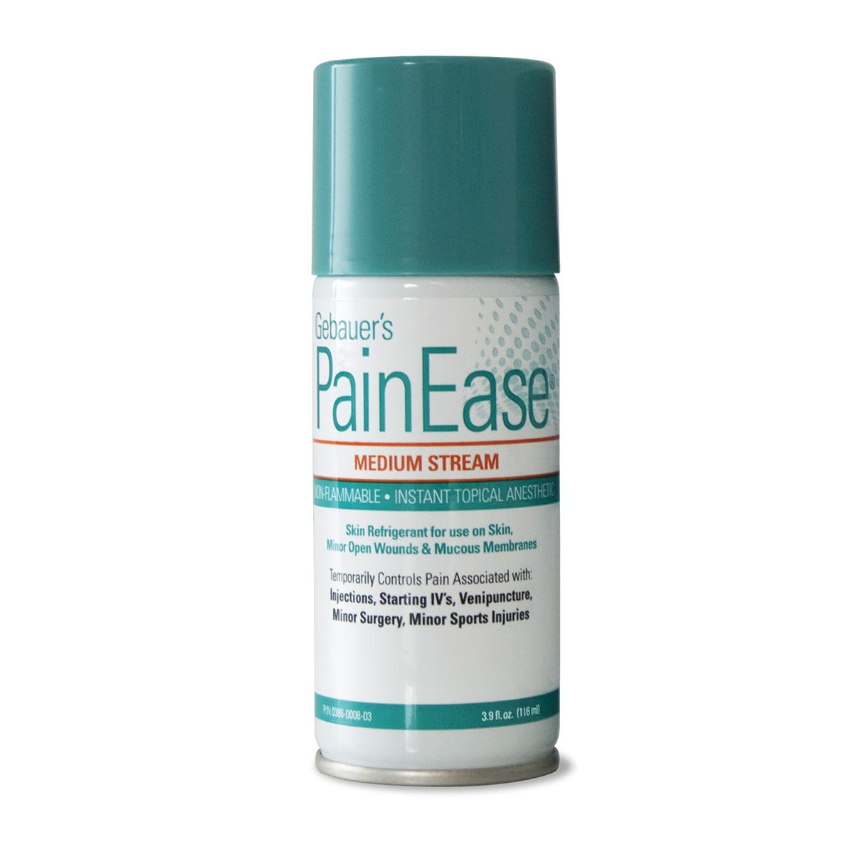 Gebauer's Pain Ease® Topical Anesthetic, Medium Stream Spray, 3.9 oz Can