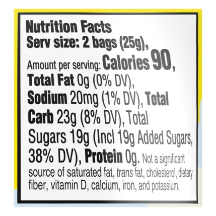 Nutrition Facts