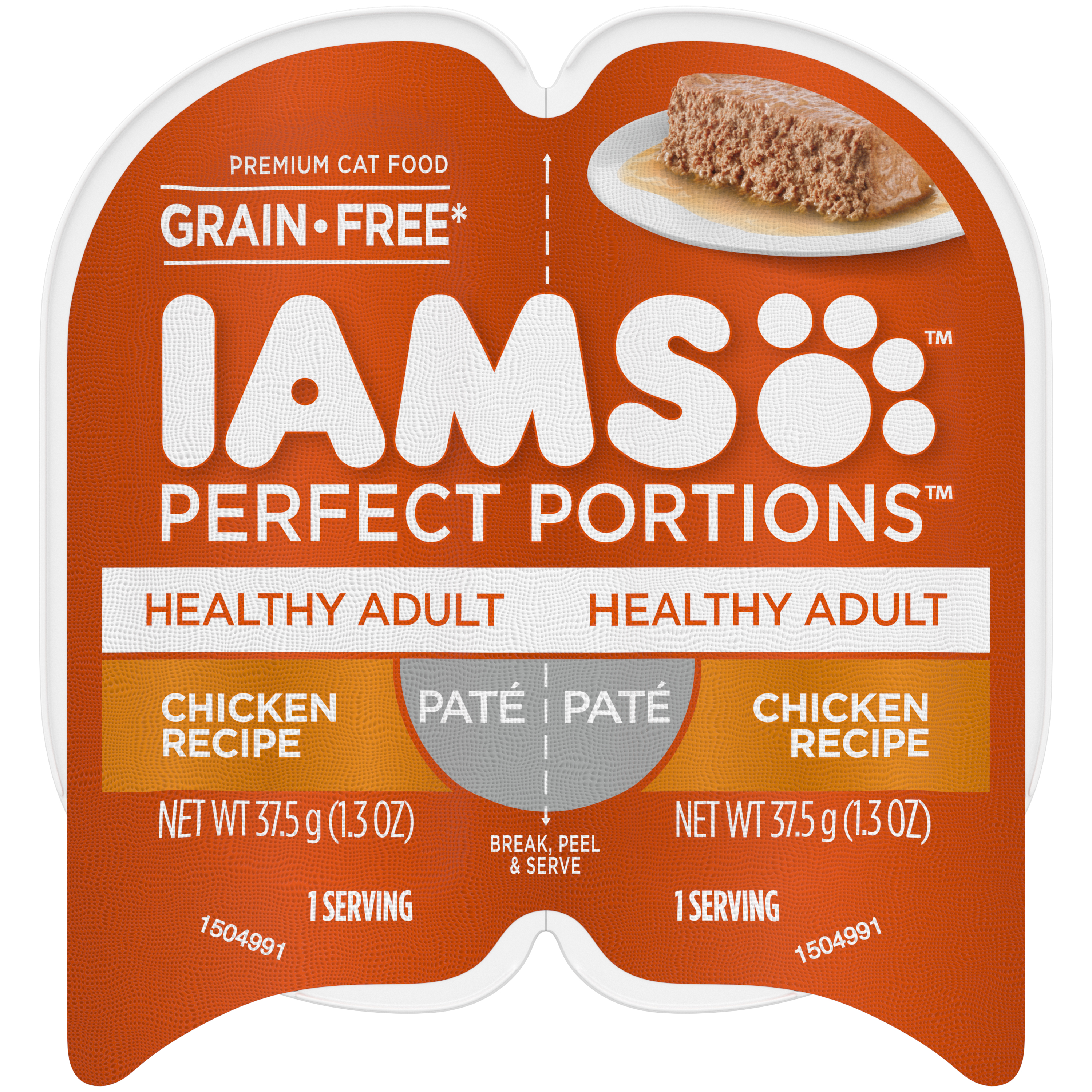 24/2.6 oz. Iams Perfect Portions Original Chicken Pate - Health/First Aid