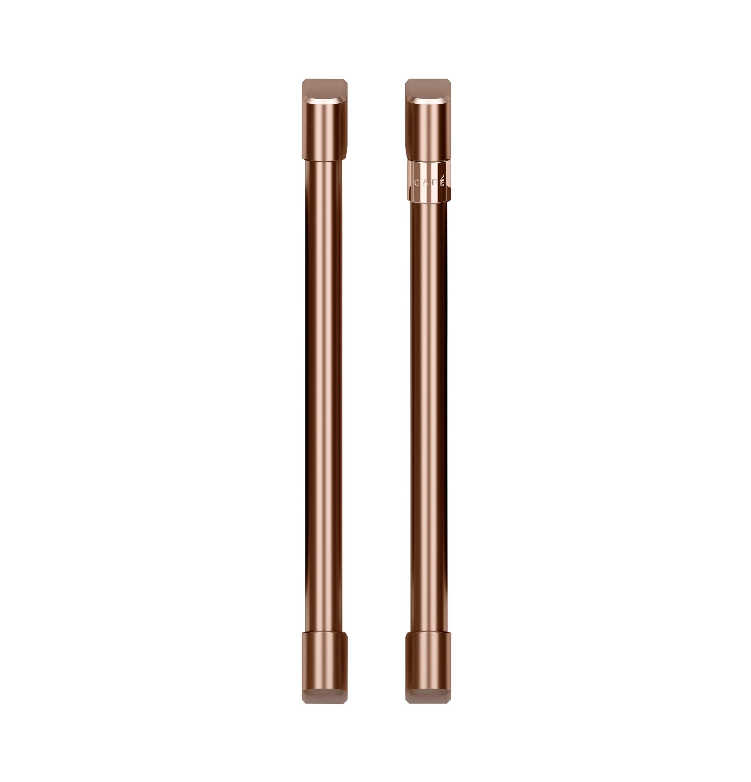 30" Width Hndl & Knob Kit for French-Dr Sgl Wall Ovens Brushed Copper For use w/ Wall Ovens — Not Connectable