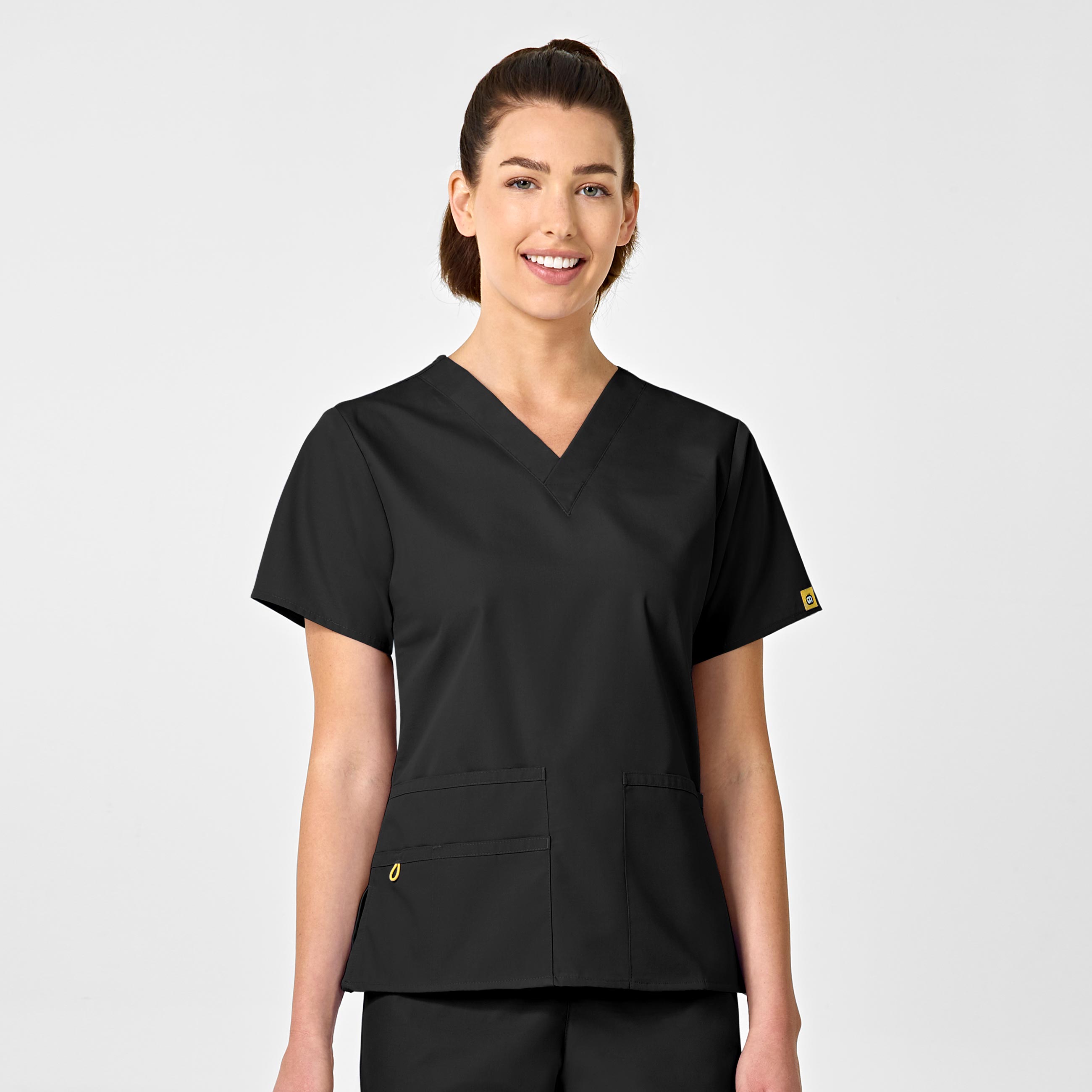 WonderWink Medical Wink Basic Origins Womens Bravo V-Neck Top-Wonder Wink