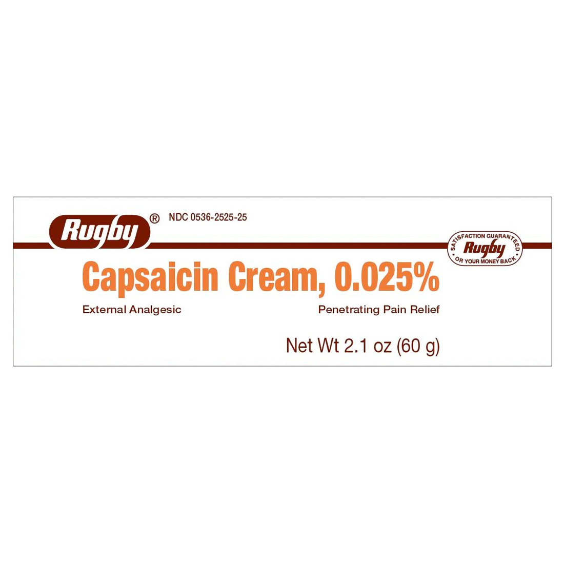 Capsaicin 0.025 60gm Cream