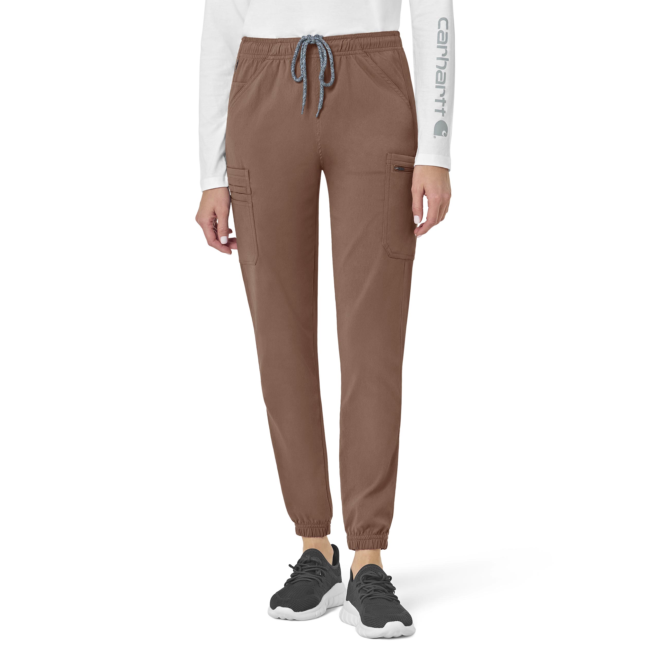 Carhartt NEW Rugged Flex Peak C52137 Women&#8216;s Cargo Jogger Scrub Pant-Carhartt