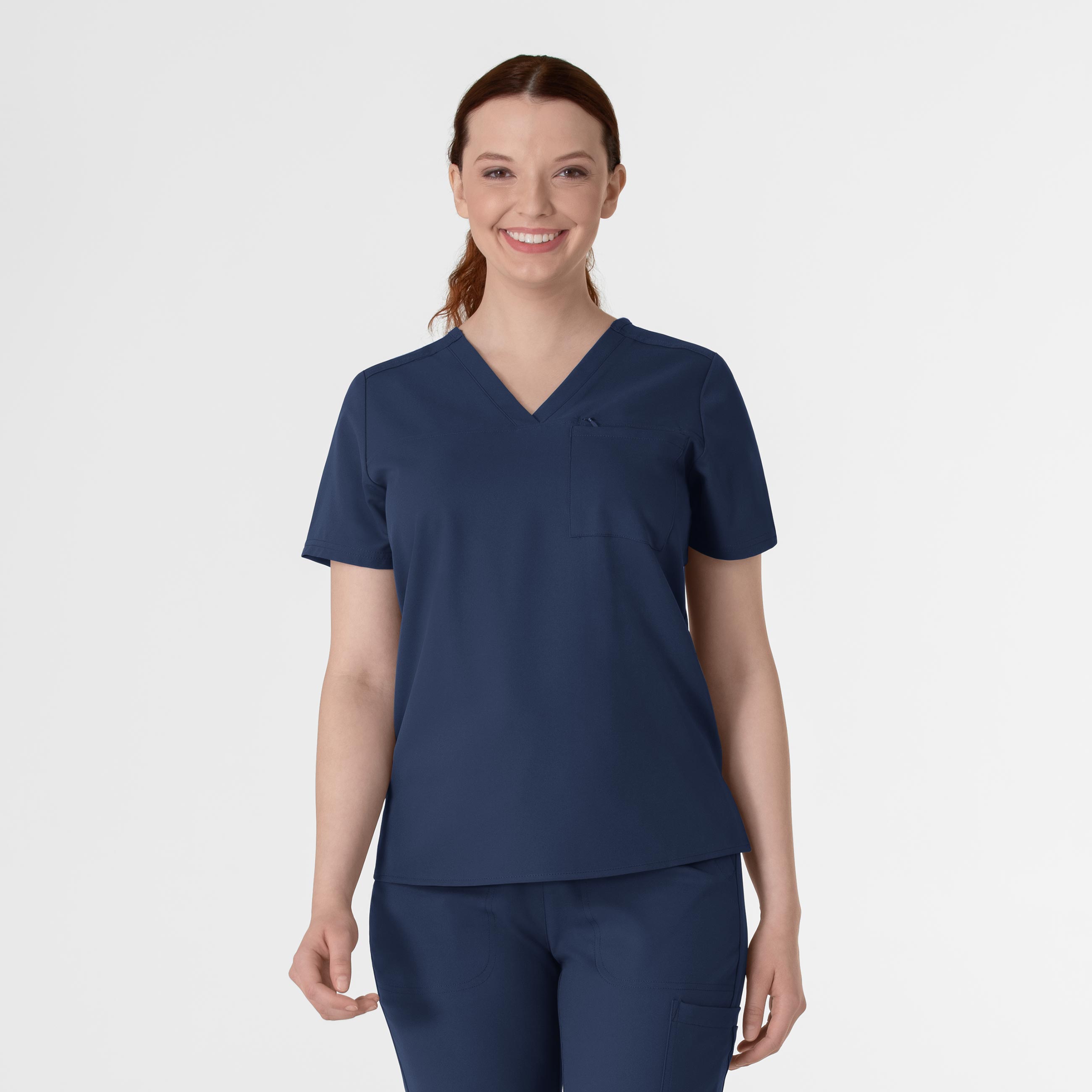 THRIVE 6222 Women&#8216;s V-Neck Tuck-In Scrub Top by WonderWink-Wonder Wink