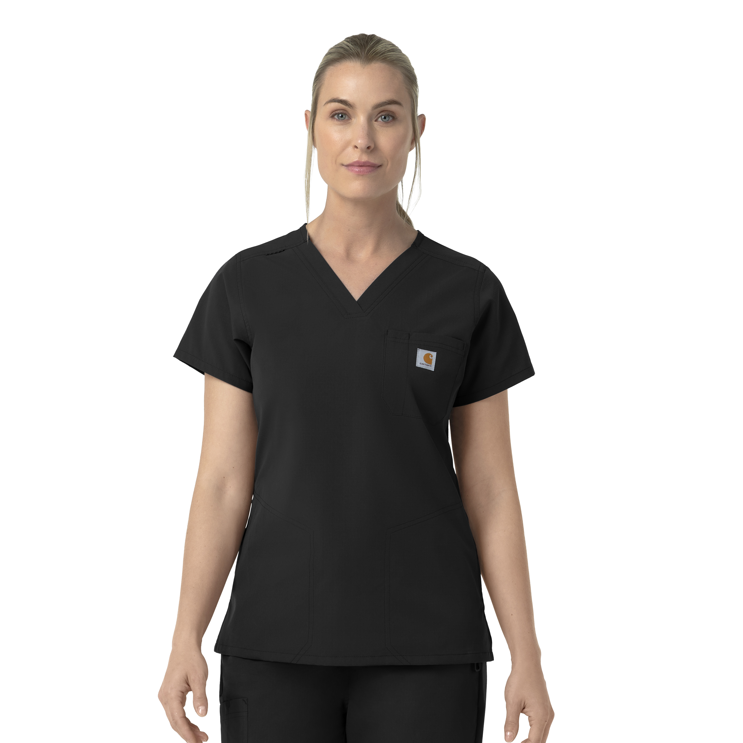 Rugged Flex FLD Women‘s V-Neck Scrub Top-Carhartt