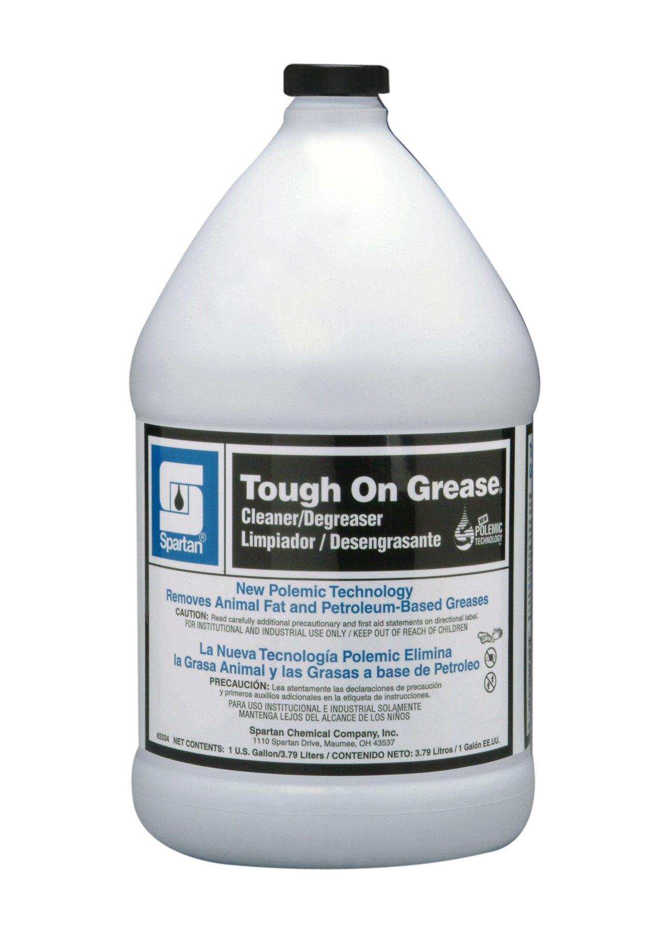 Spartan Chemical Company Tough on Grease, 1 GAL 4/CSE