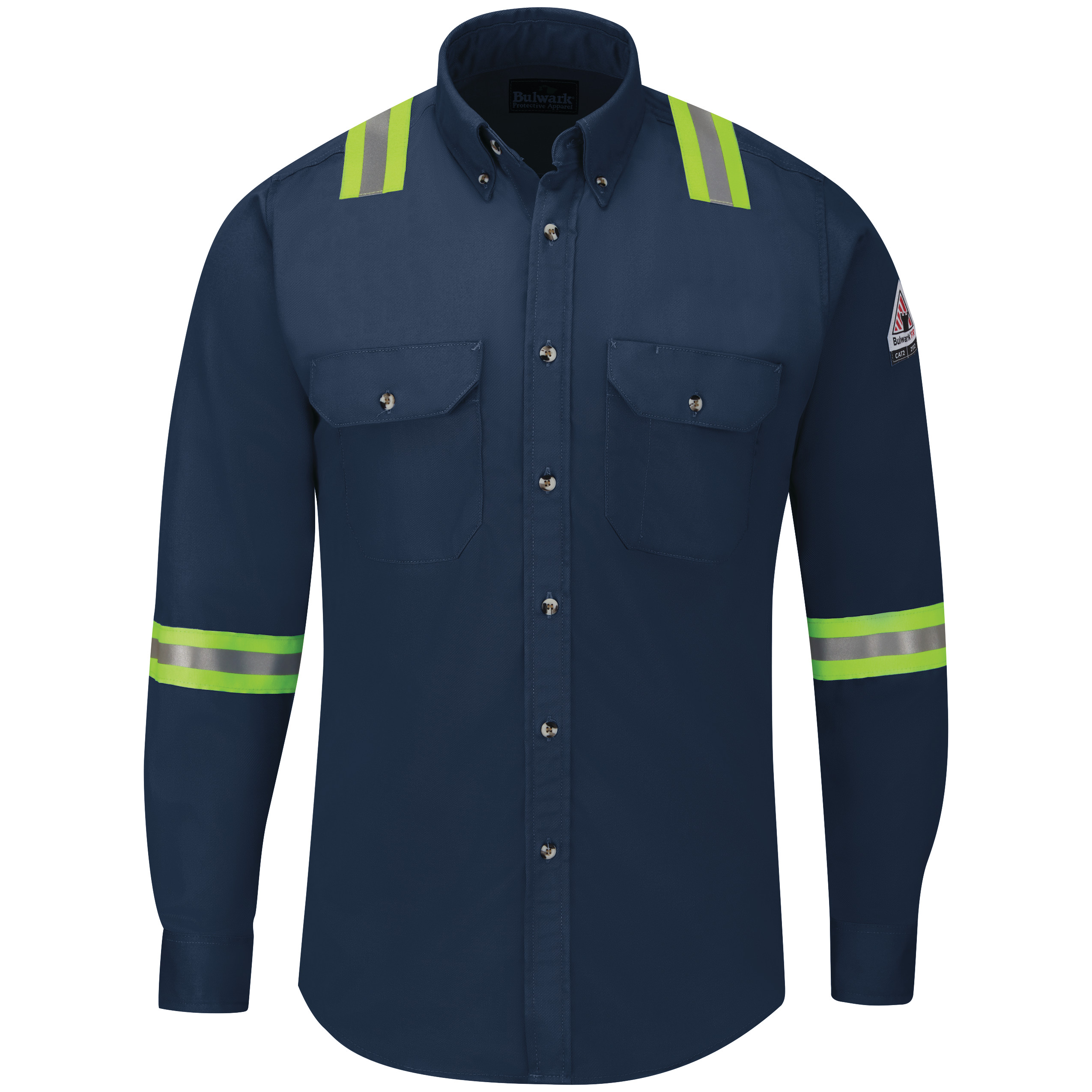 Picture of Bulwark® SLEV Men's Midweight FR Enhanced Visibility Shirt