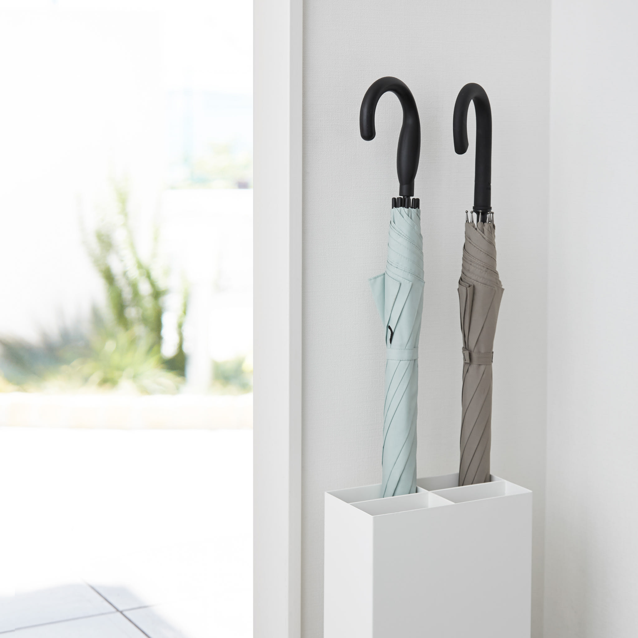 Wide Umbrella Stand : Slim and Modern