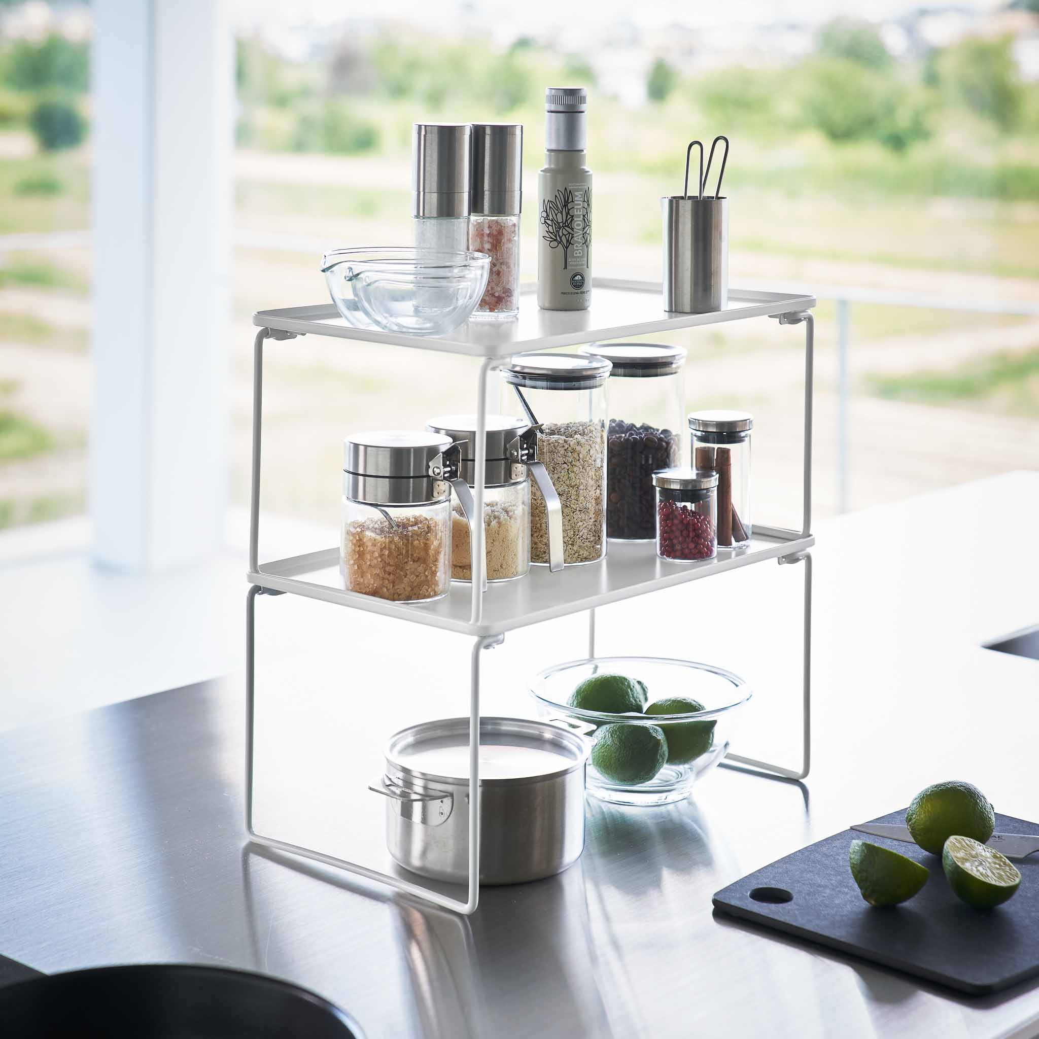 Stackable Folding Rack M : Secure & Stackable Storage