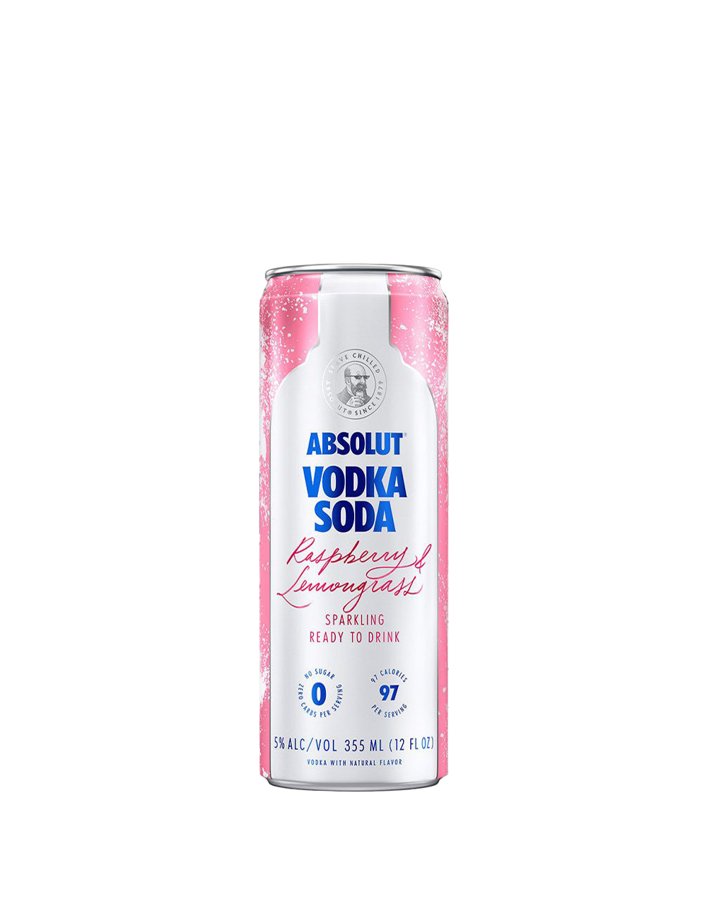 ABSOLUT VODKA SODA RASPBERRY & LEMONGRASS