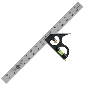 8100-016CS 16-inch High-Visibility Stainless Steel Combination Square