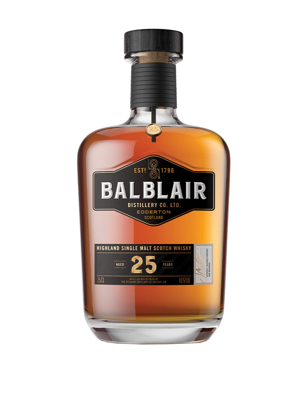 BALBLAIR 25 YEAR OLD SCOTCH WHISKEY
