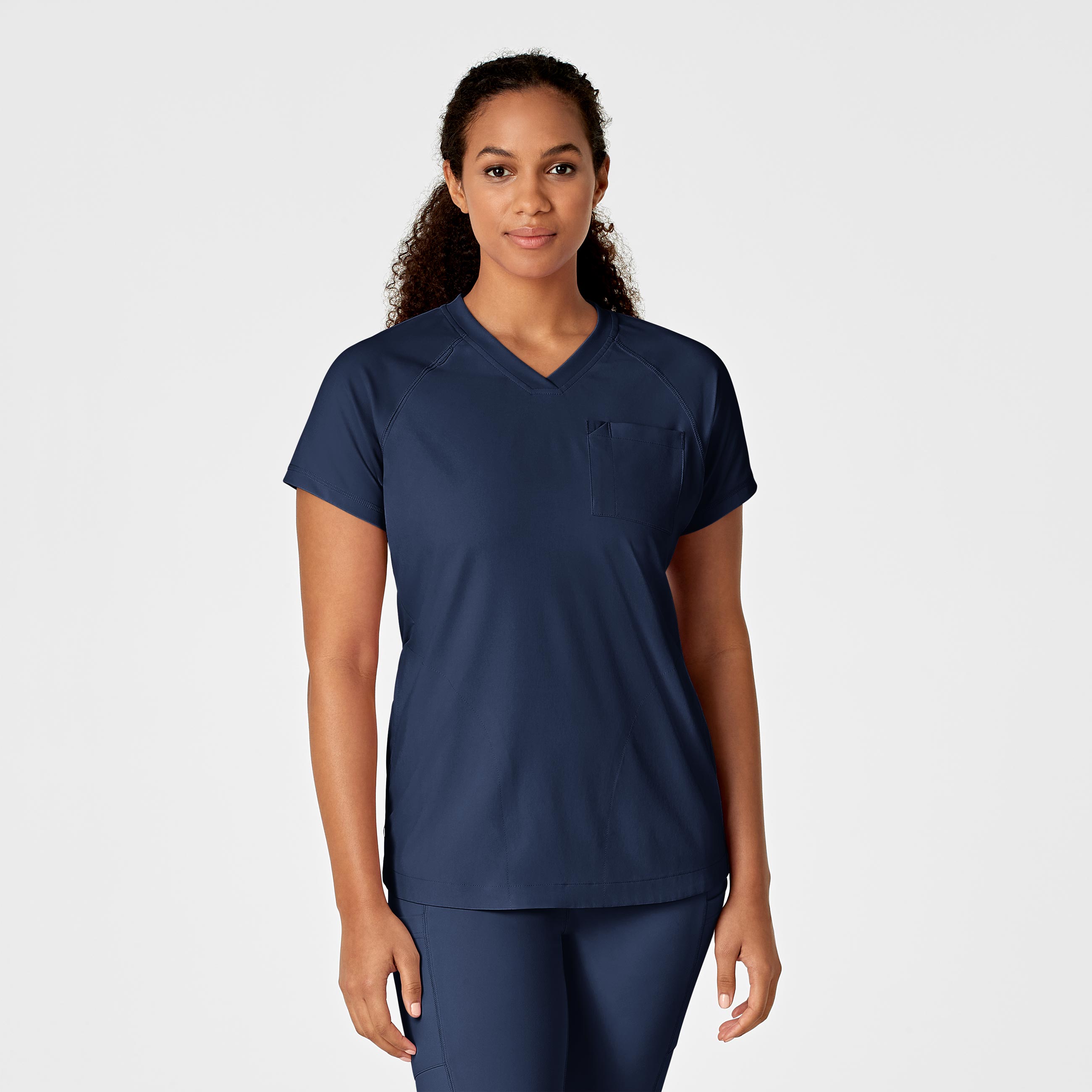 RENEW Women&#39;s Yoga V&#45;Neck Scrub Top-Wonder Wink