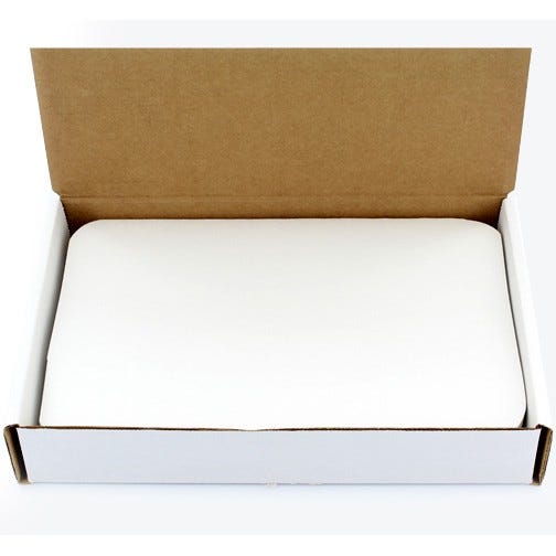 Bracket Tray Covers, Size F - ADEC, 8.5" x 11", White - 500/Box