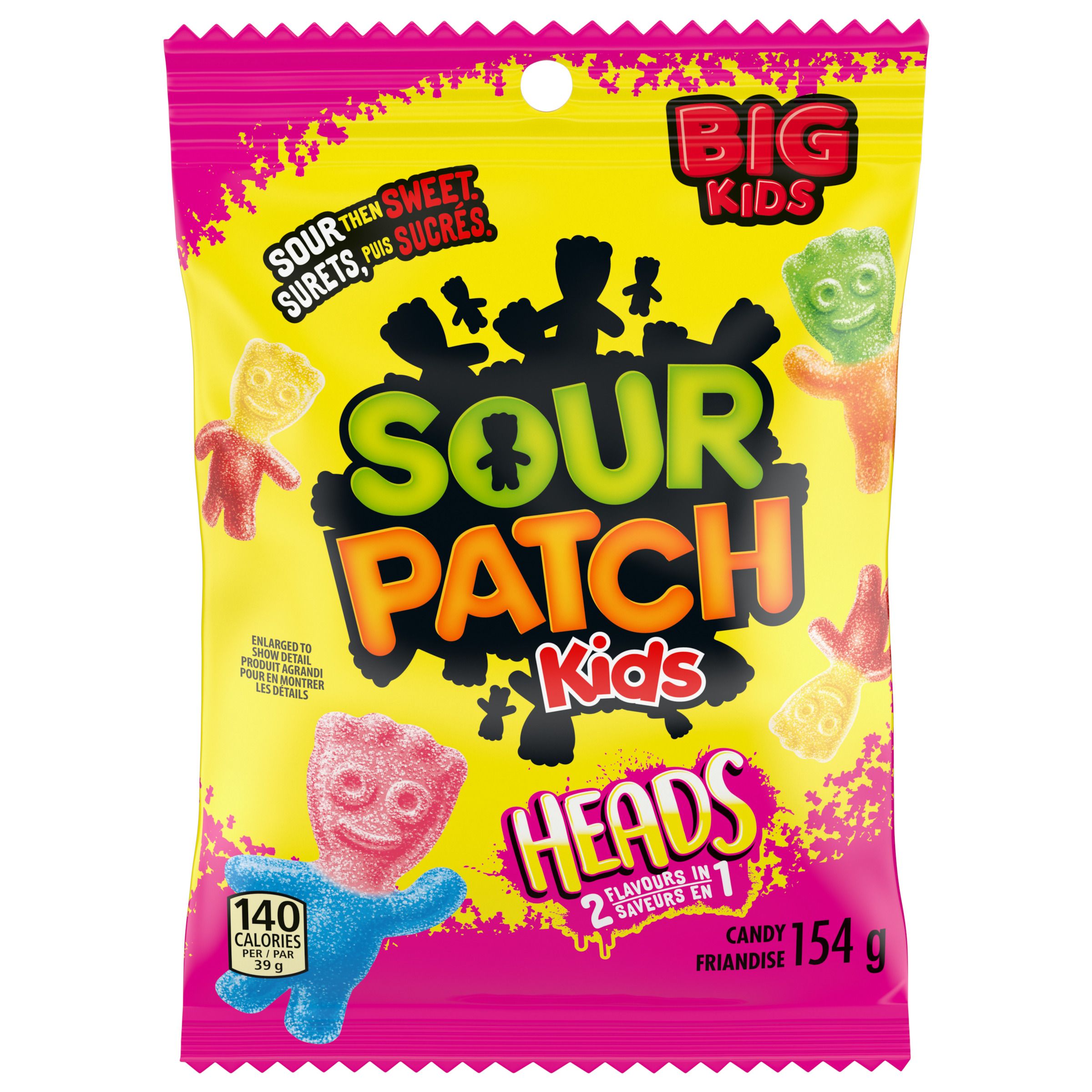 SOUR PATCH KIDS BIG HEADS 154G