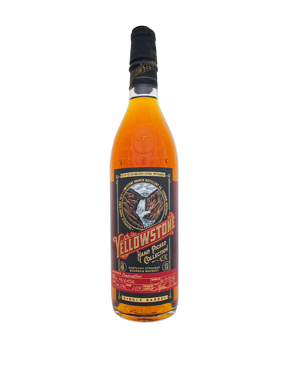 YELLOWSTONE SINGLE BARREL BOURBON WHISKEY S1B21