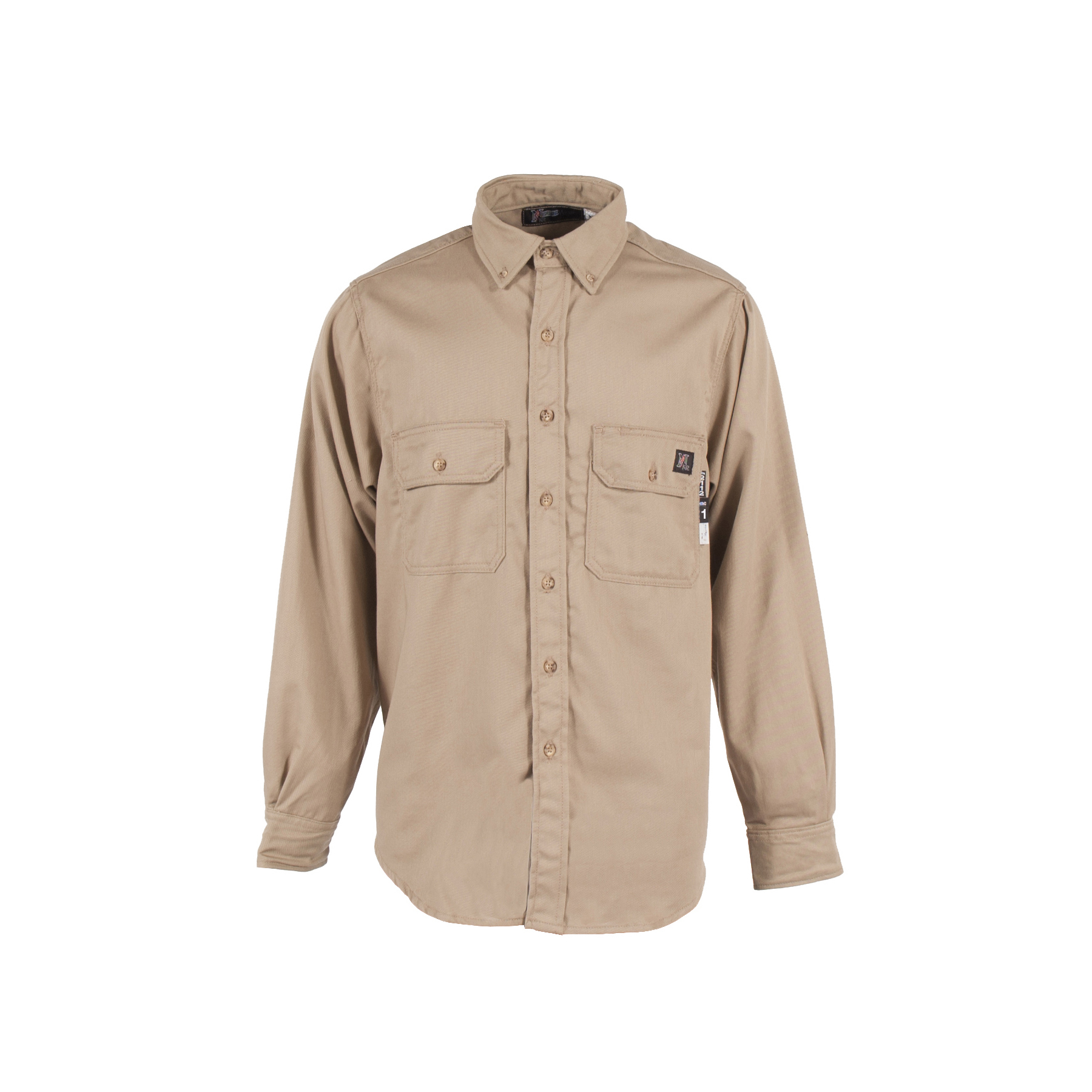 VN4SH 4.5 oz Nomex FR Shirt (CAT 1) - Khaki - Size 2X