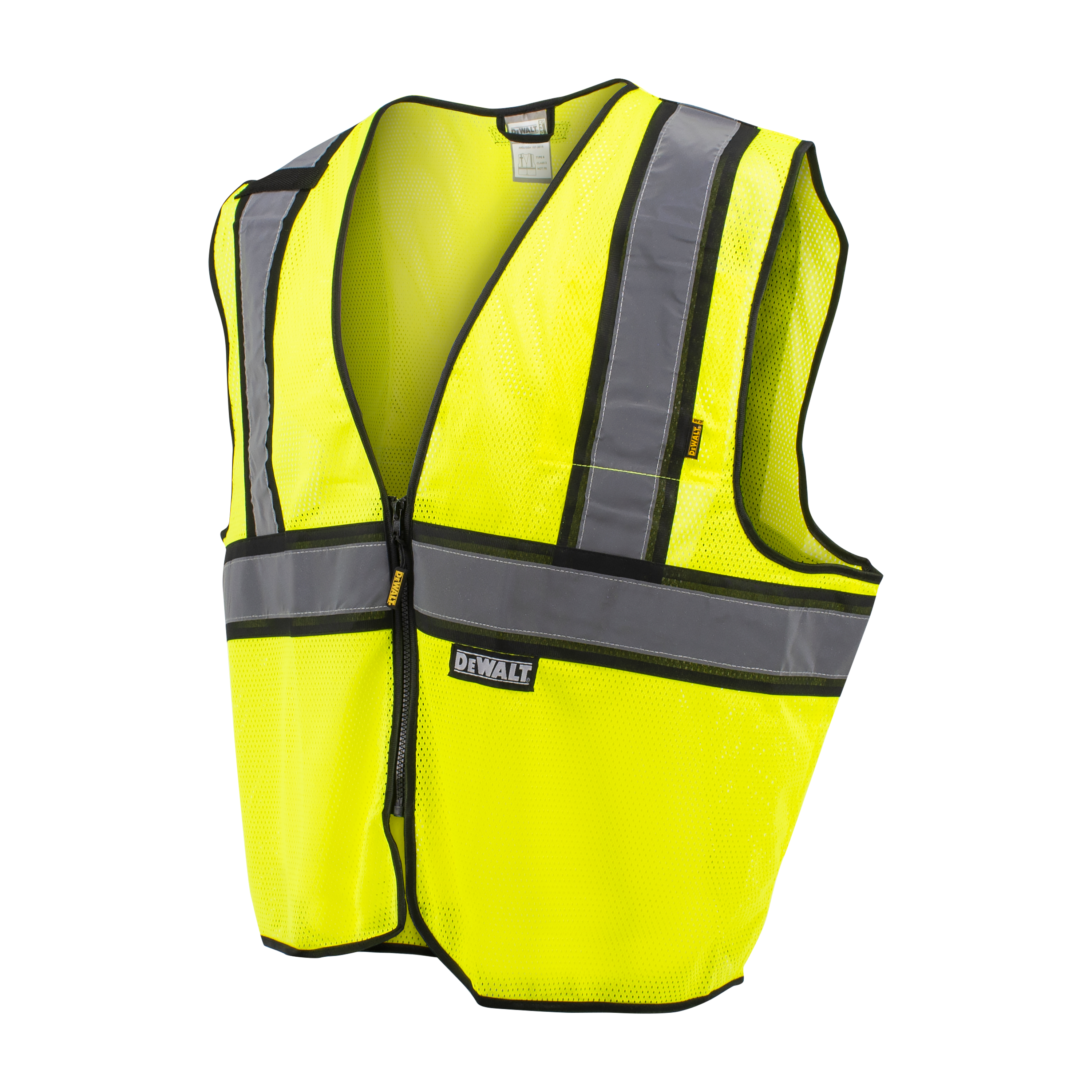 DEWALT DSV221 Class 2 Contrasting Trim Economy Mesh Vest-Radians