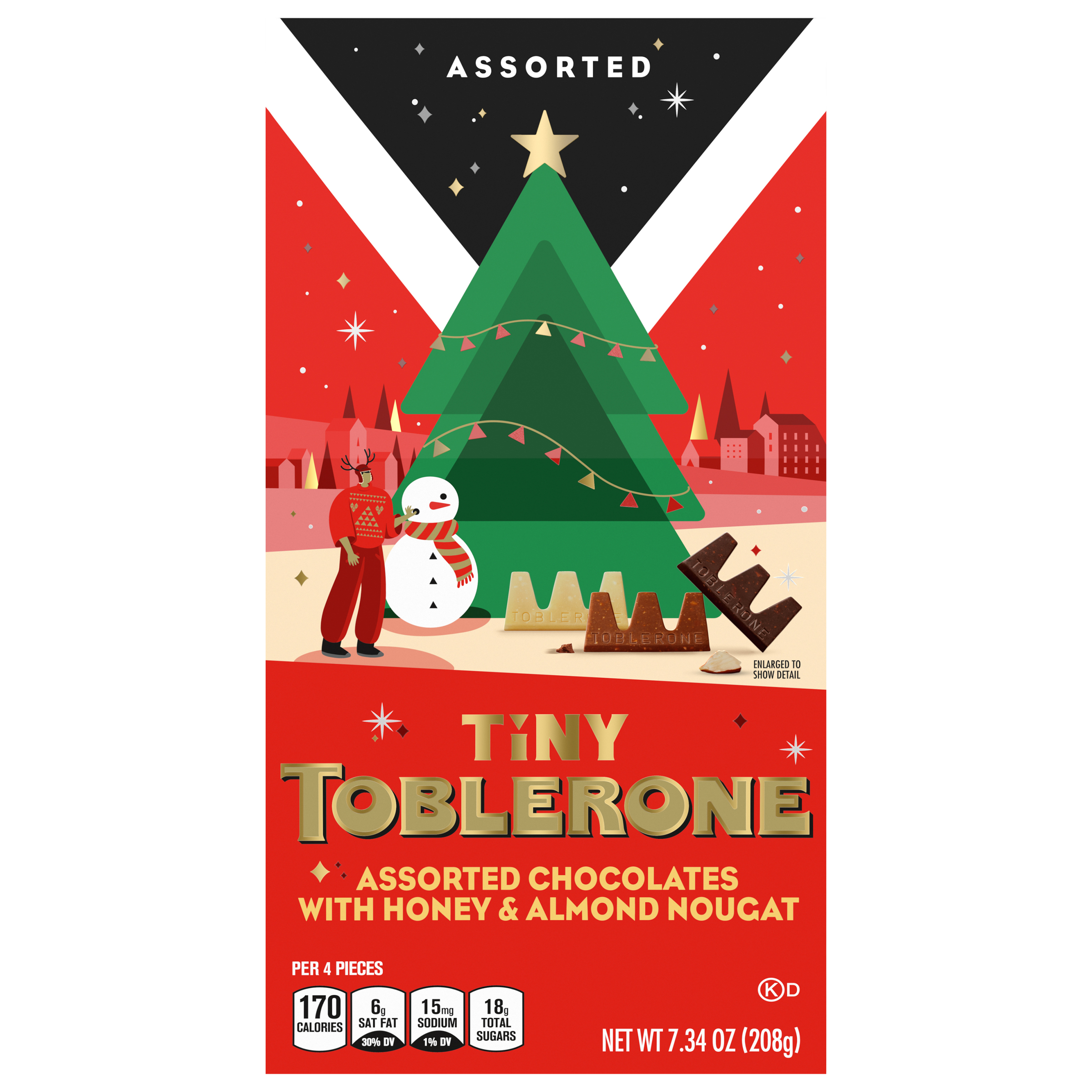 TOBLERONE Tiny Mixed Chocolate Bar - Tiny'S 0.46 LB