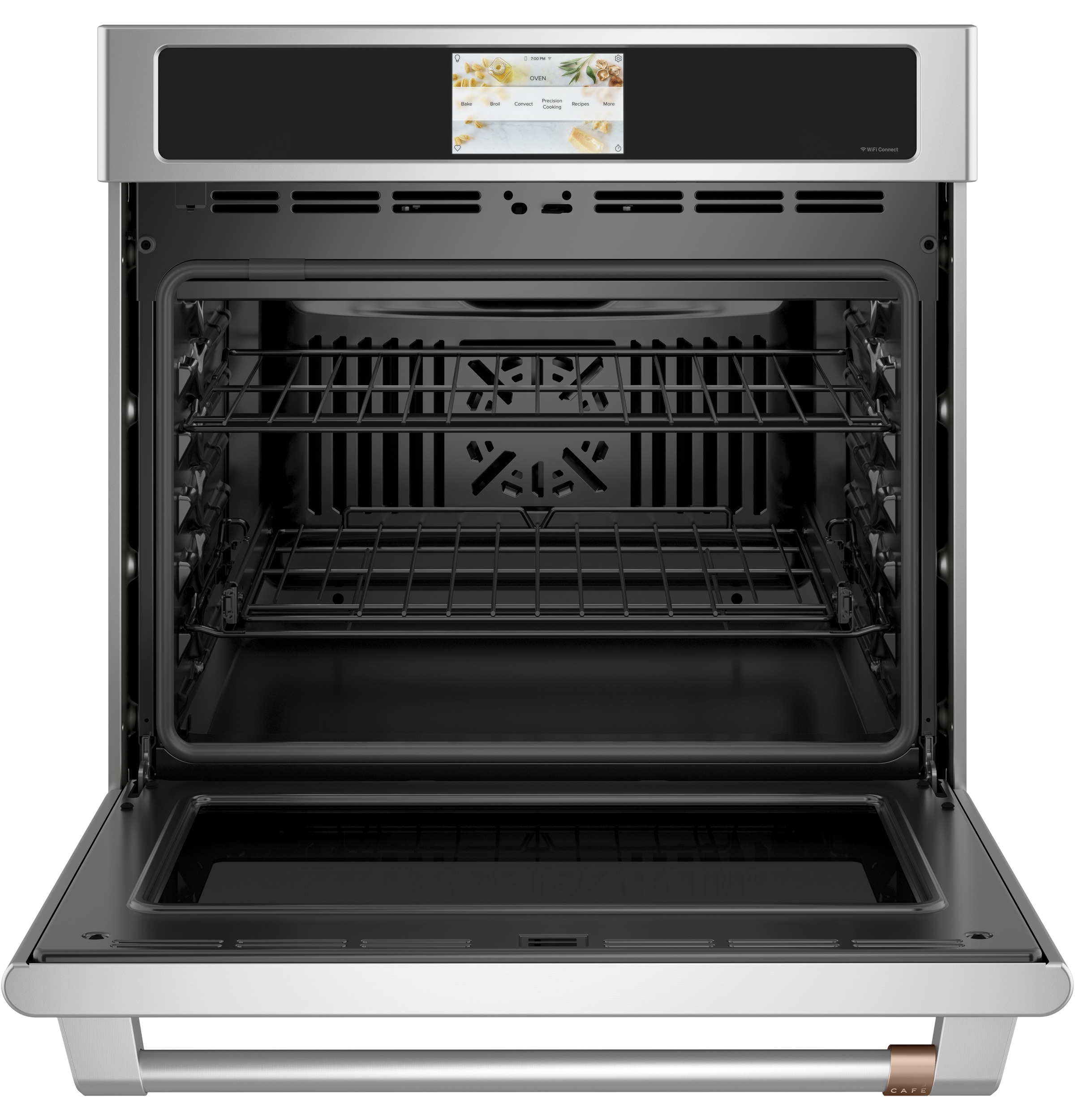 30" Width — Slf & Stm Cln — Conv Oven — 7" Full-Clr Tch LCD Scrn — 1x Roller Rck, Meat Prb — Prec Ckg, Hot-Air Fry — ADA Compliant — Connectable via built-in WiFi — Est Drop Date = JUN-26 view 2