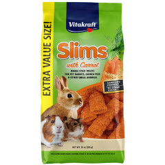 Image of Vitakraft Slims with Carrot Small Animal Treat 10 oz.