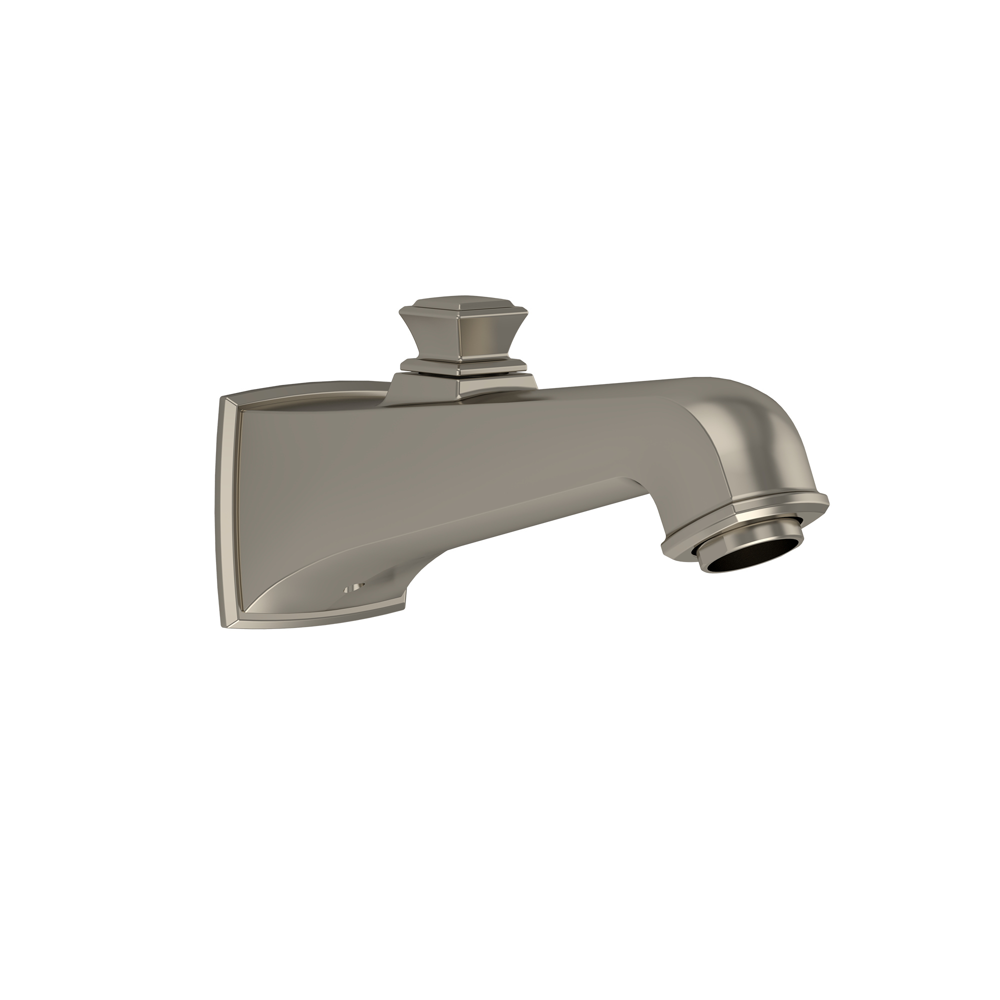 TOTO Connelly Wall Tub Spout with Diverter, Brushed Nickel, Brass, TS221EV#BN